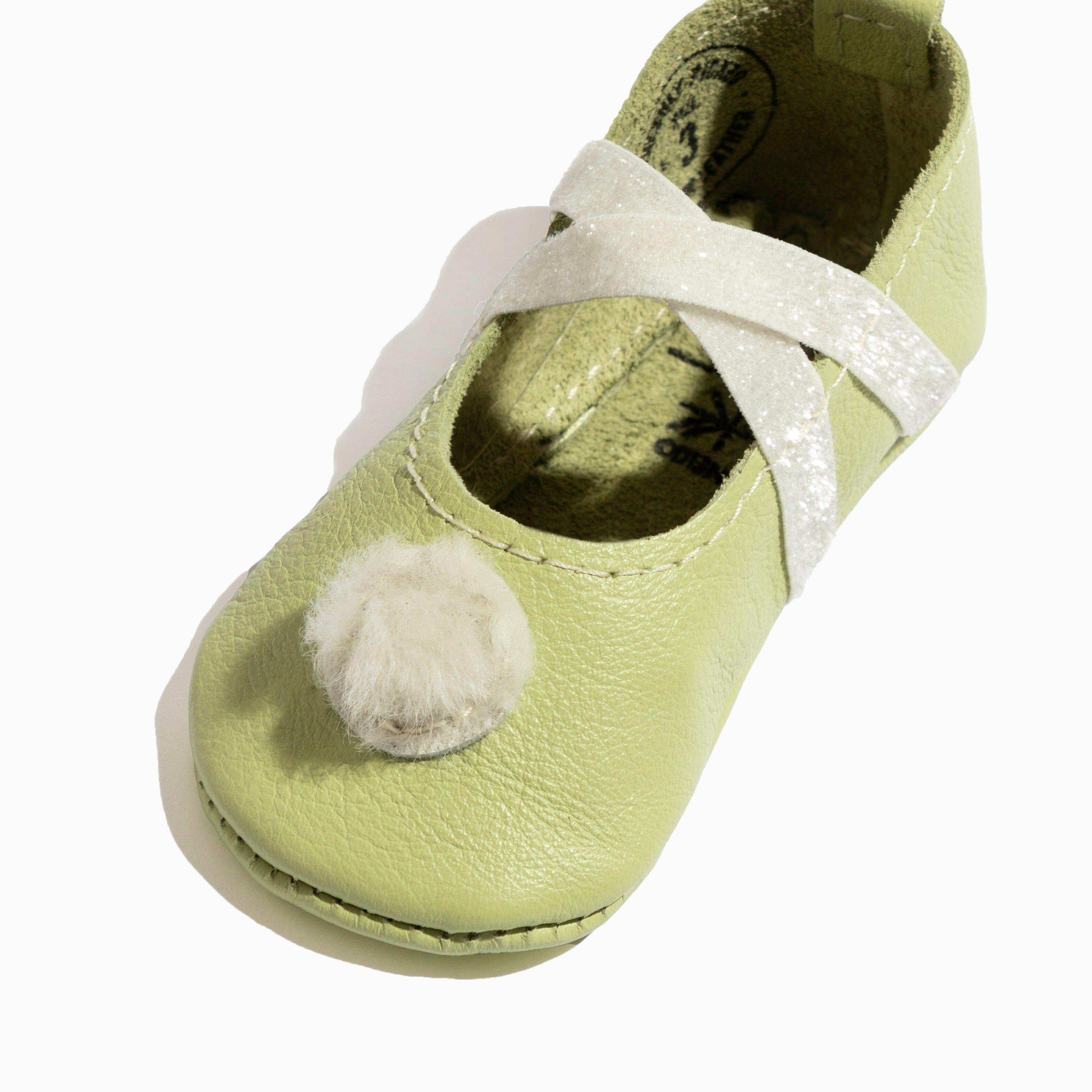 Disney Tinker Bell Ballet Slipper Baby Shoe - Image 2