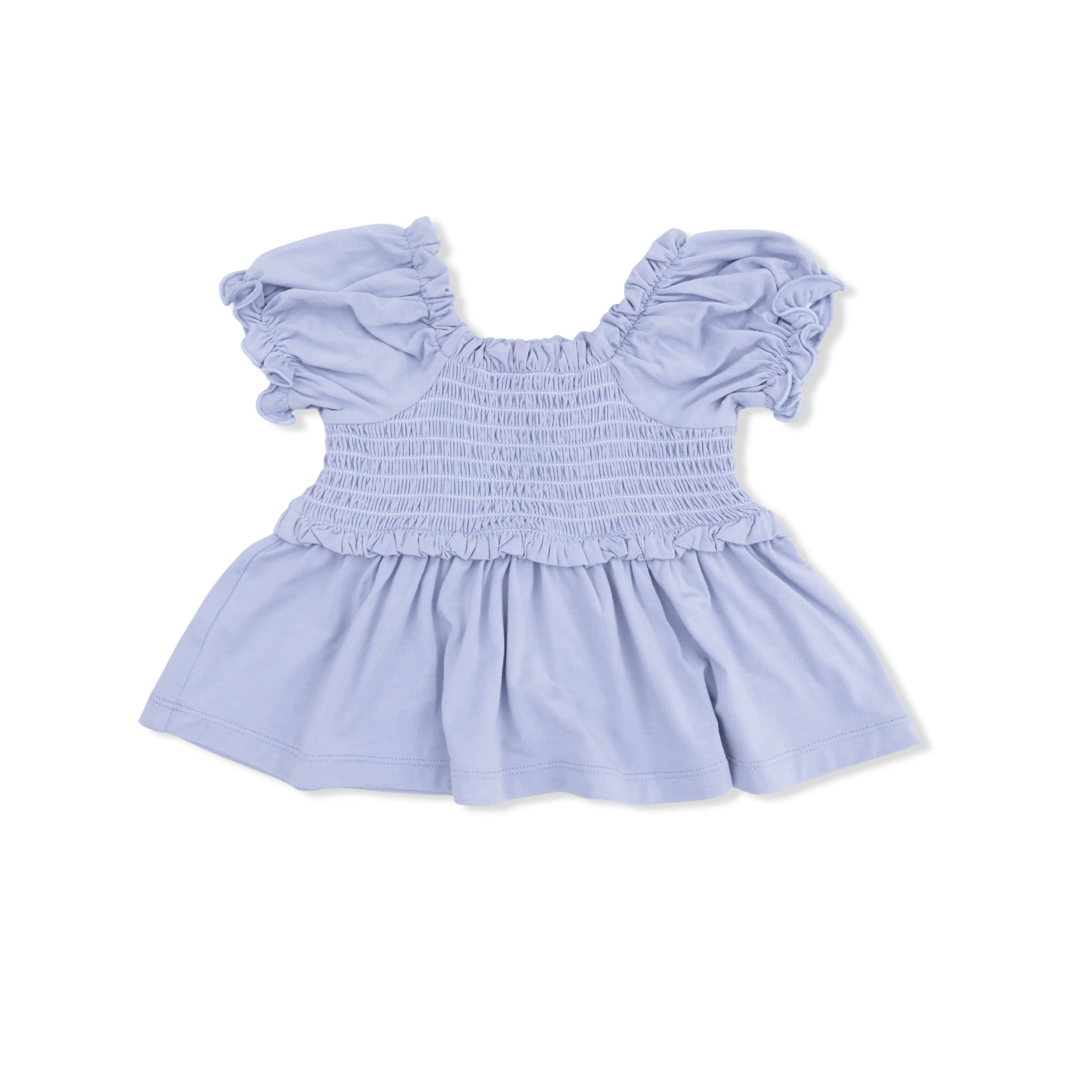 Smocked Blouse and Pant Set - Dusty Plaid - Image 6