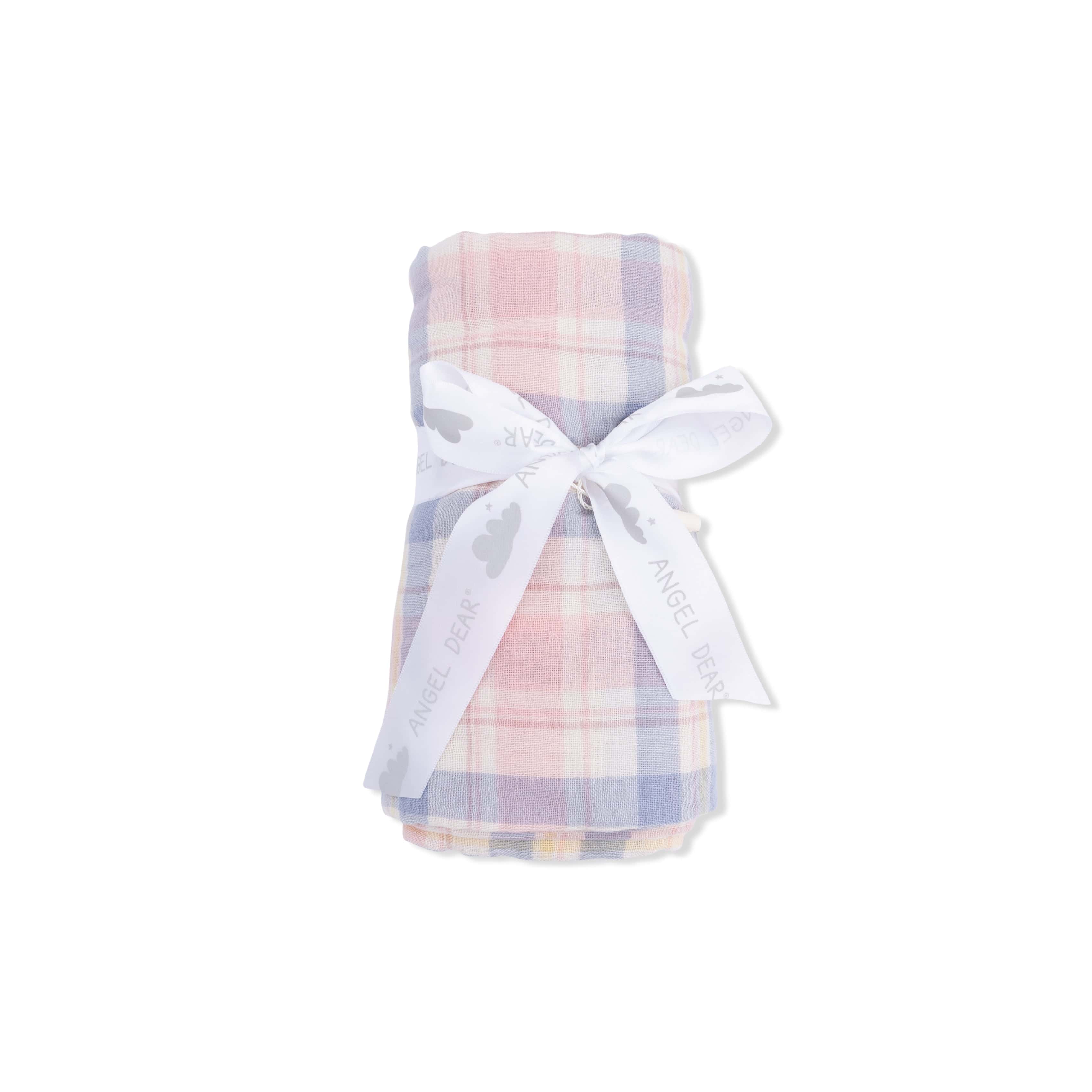 Swaddle Blanket - Dusty Plaid - Image 2