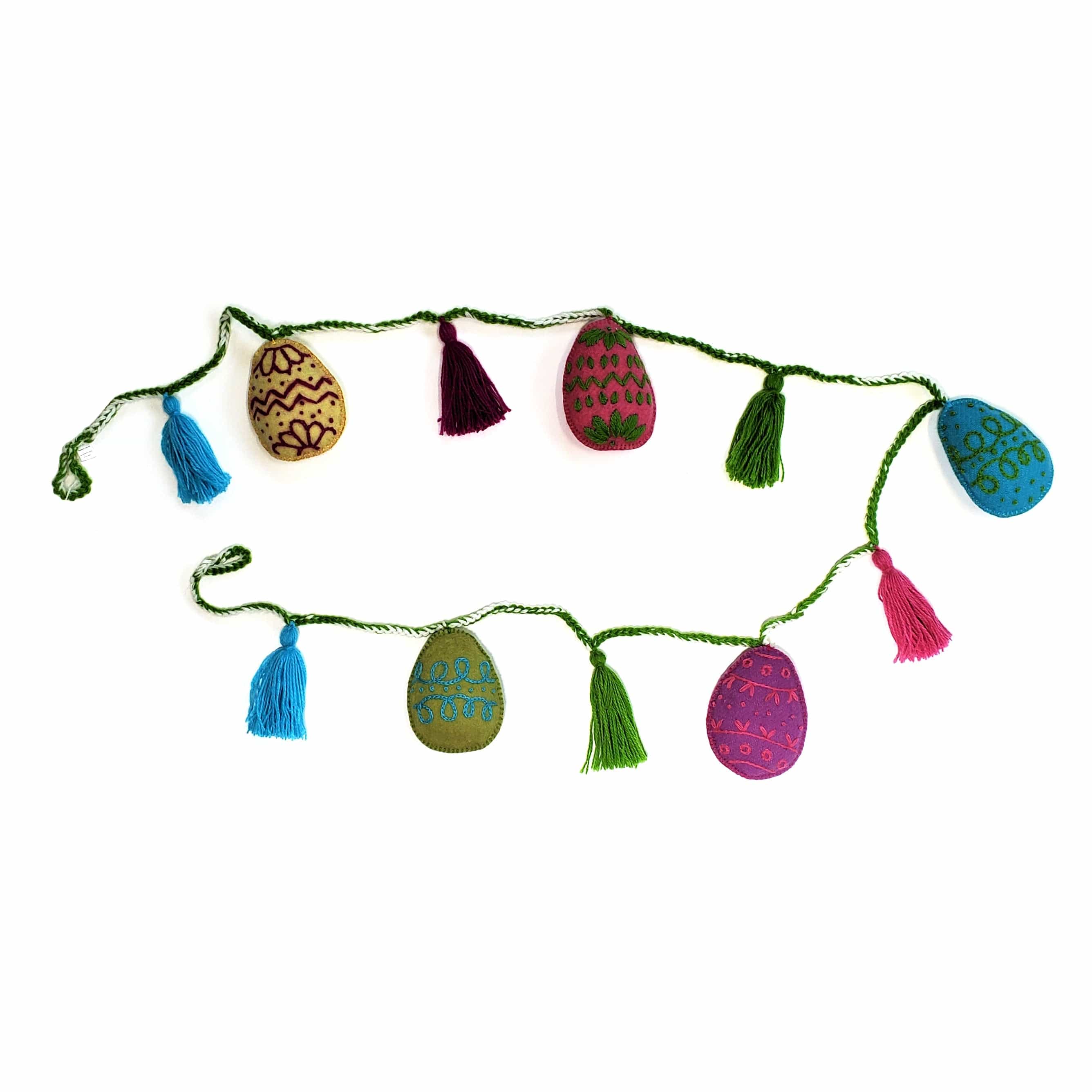 Easter Egg Garland - Bright - Image 3