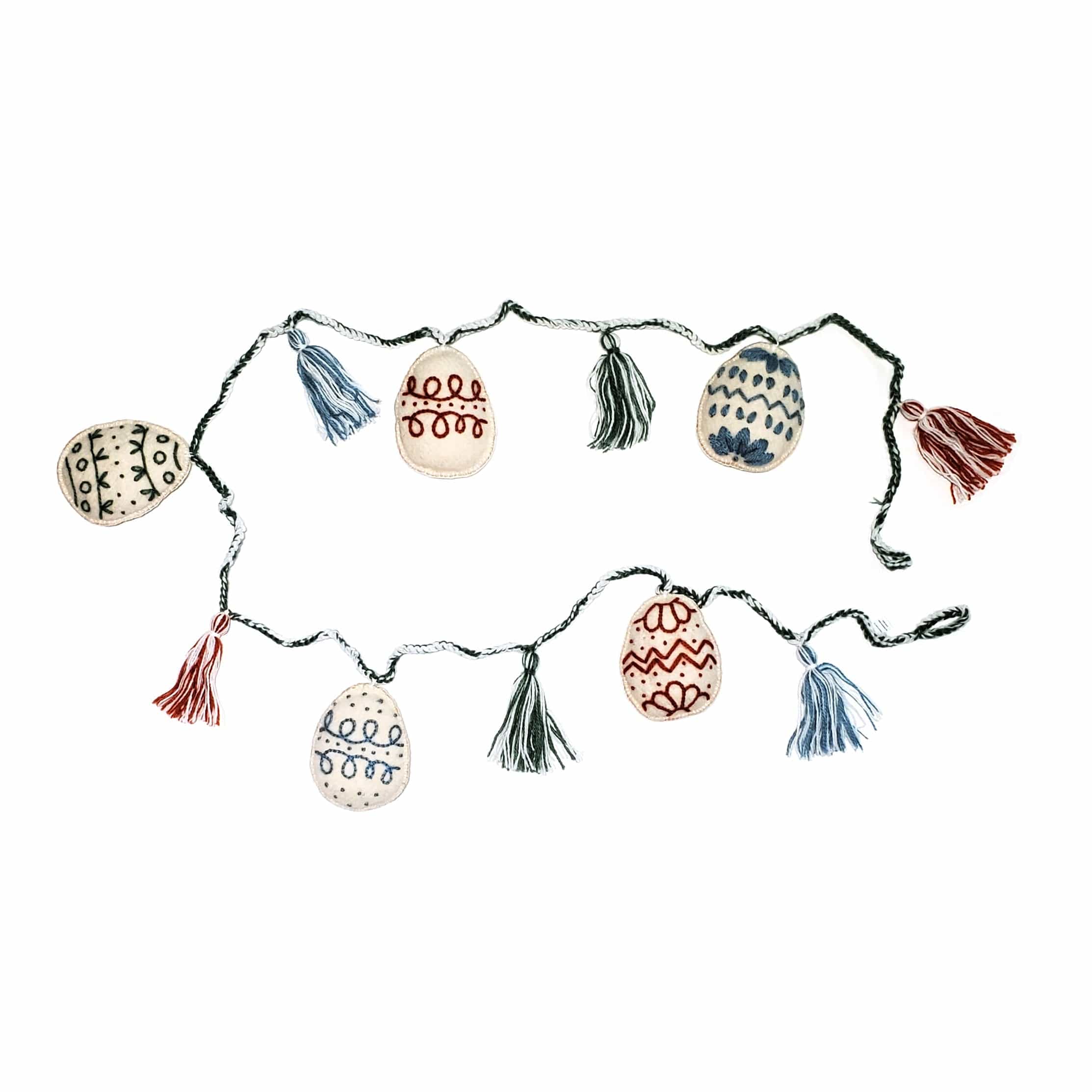 Easter Egg Garland - Light - Image 3