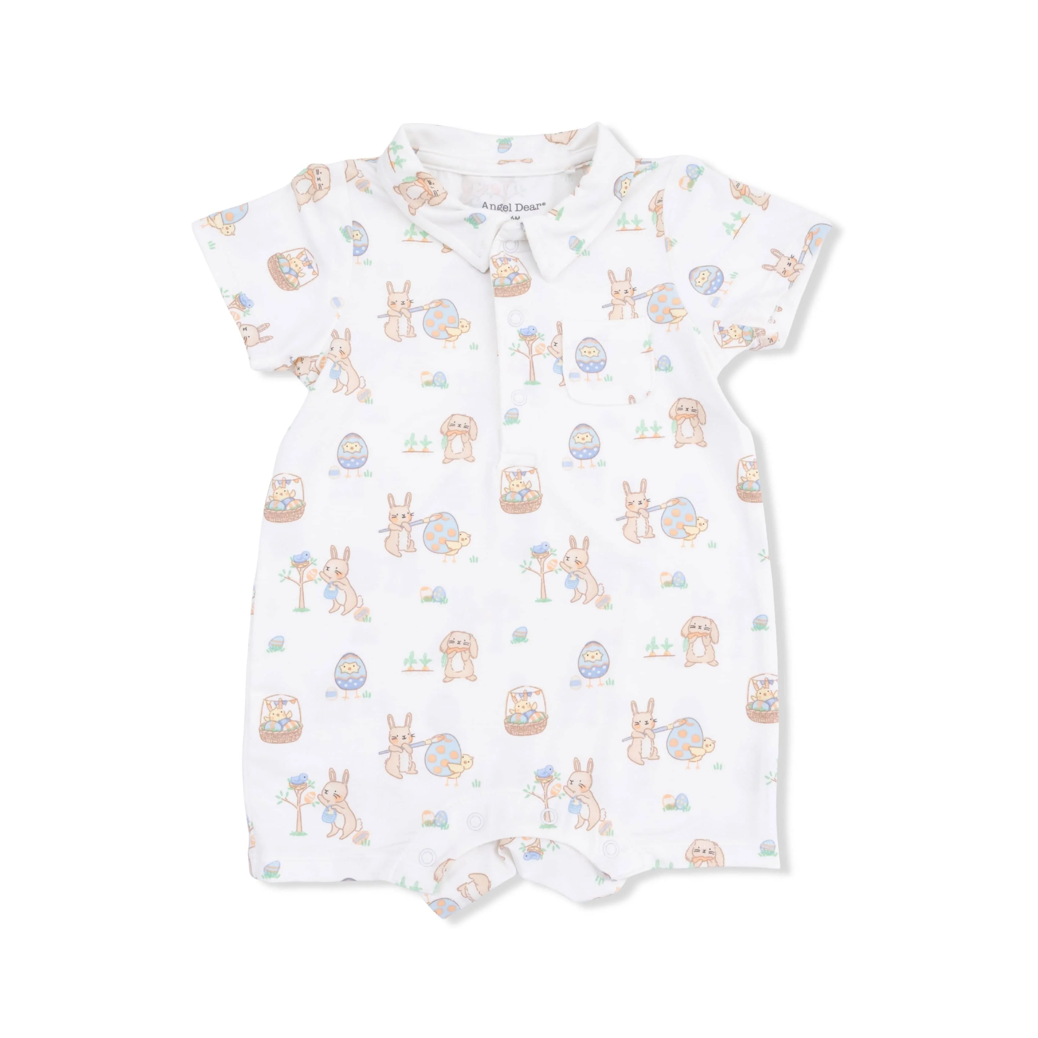 Polo Shortie Romper - Easter Egg Hunt Uni - Image 2
