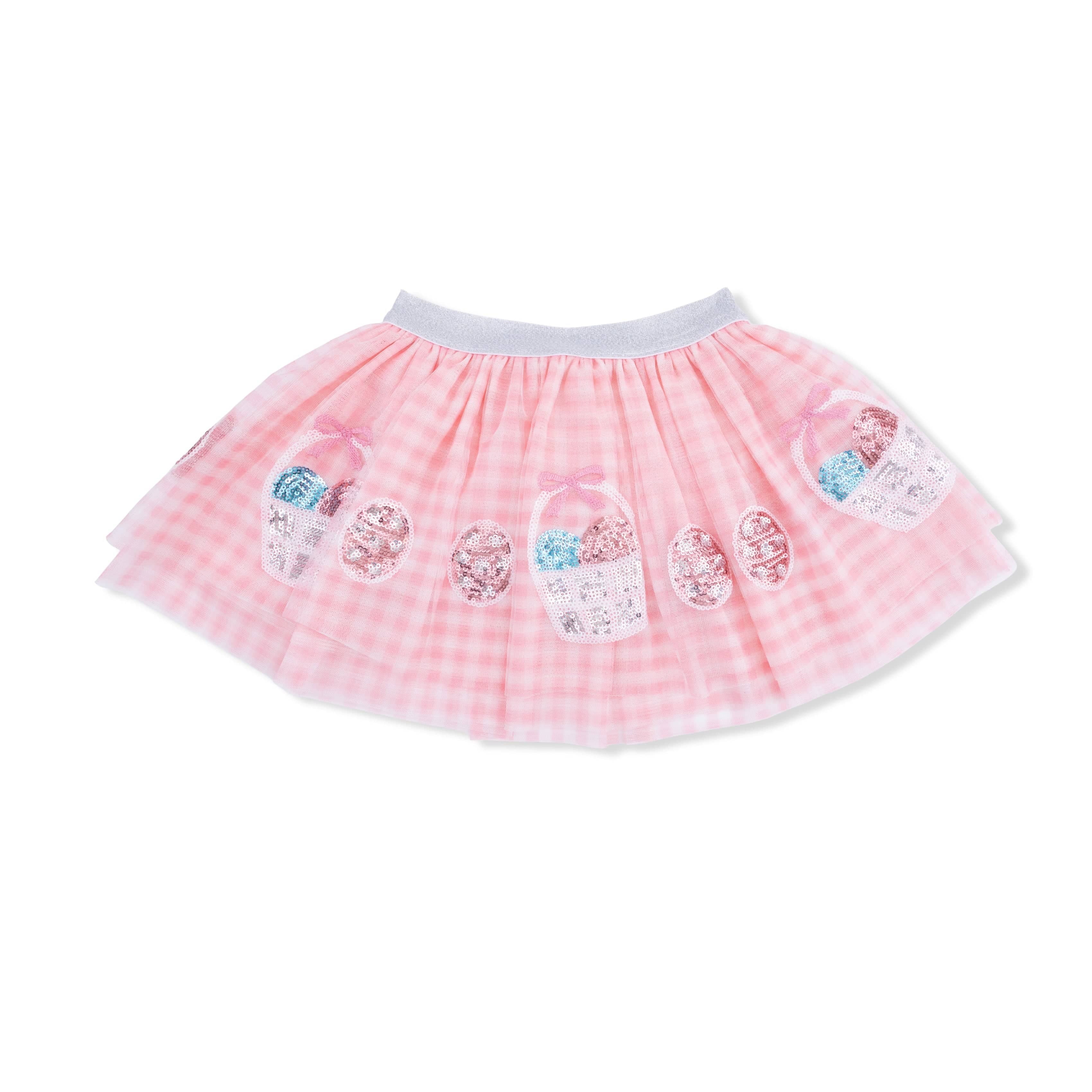 Tutu Skirt with Bike Shorts - Easter - Image 4
