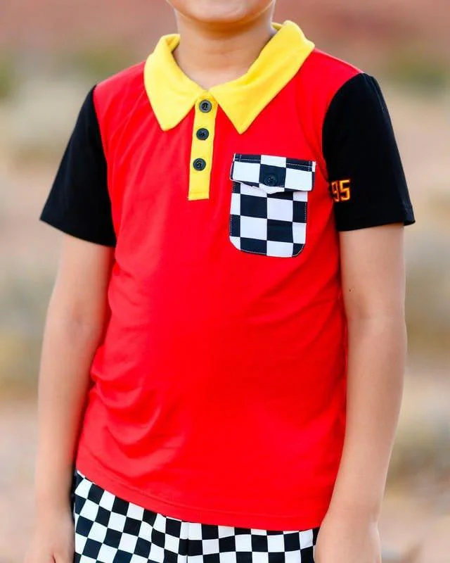 Bamboo Boy's Speedy Fairytale Polo Shirt - Image 2