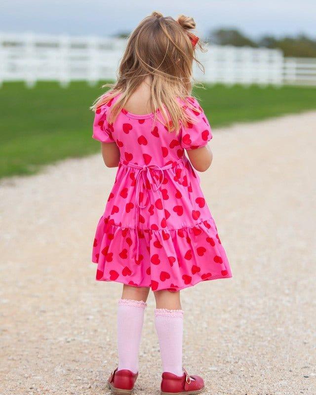 Girl's Twirl Dress - Be Mine (Hearts) - Image 5