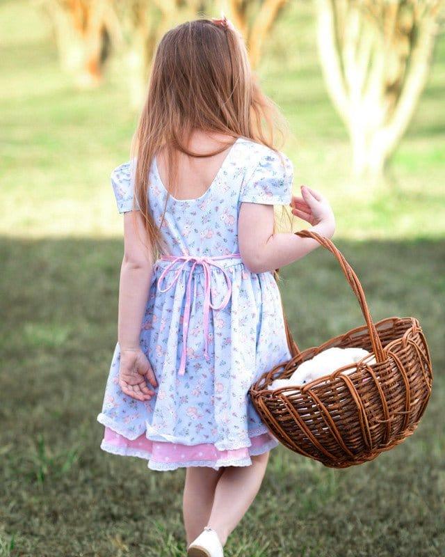 Girl's Twirl Dress - Little Bunny - Image 4