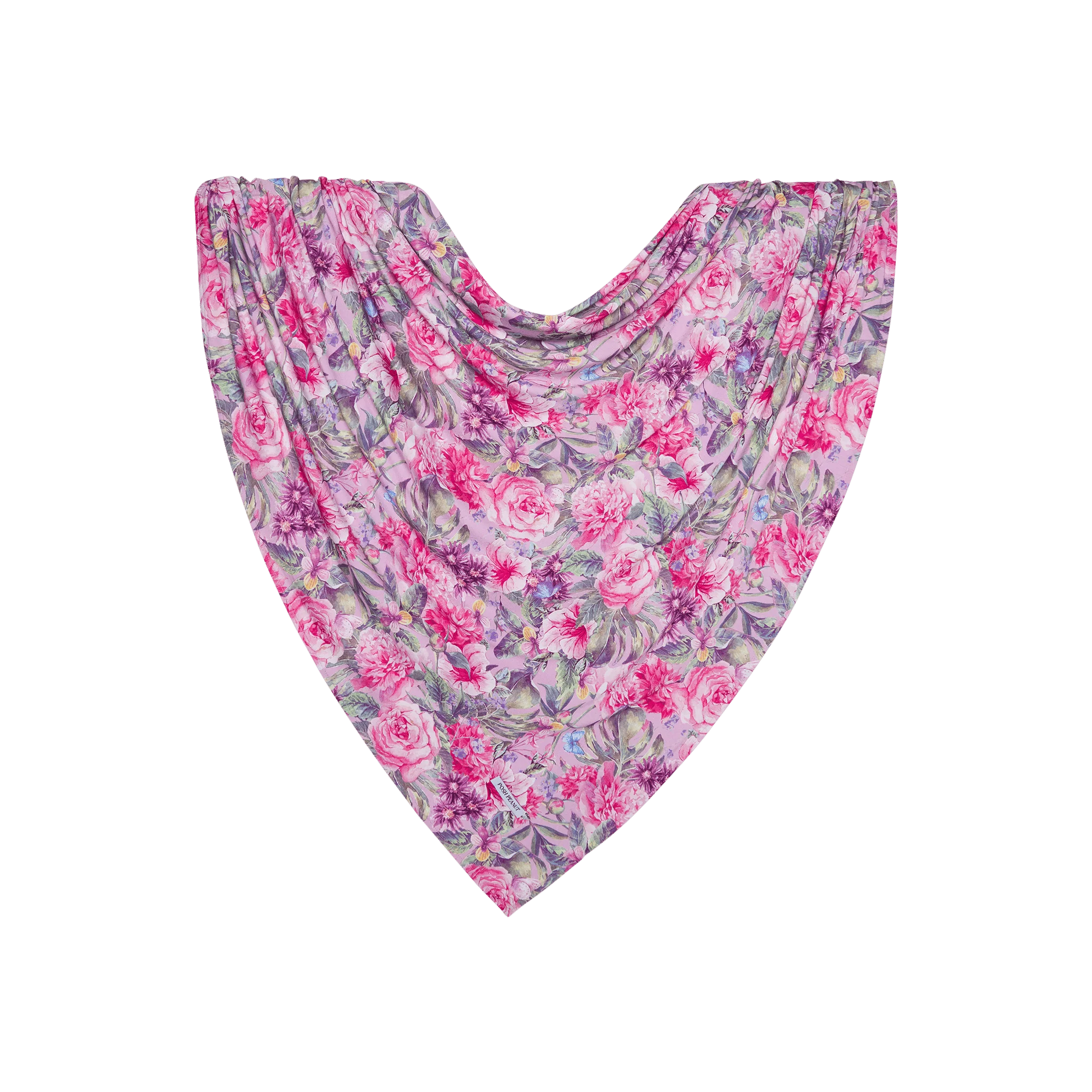 Bamboo Swaddle & Headwrap Set - Ellery Floral - Image 2