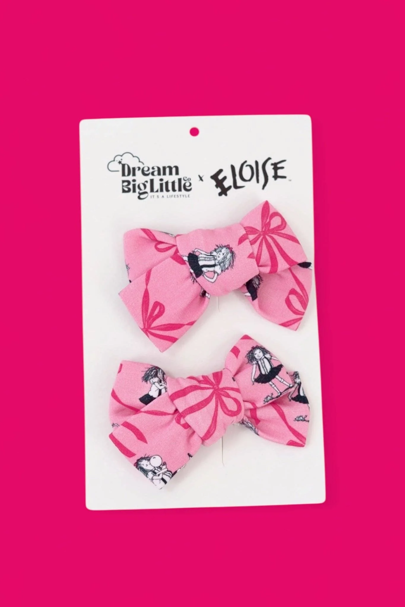 Eloise Royal Ribbons Dream Bow Hair Clips - Image 2