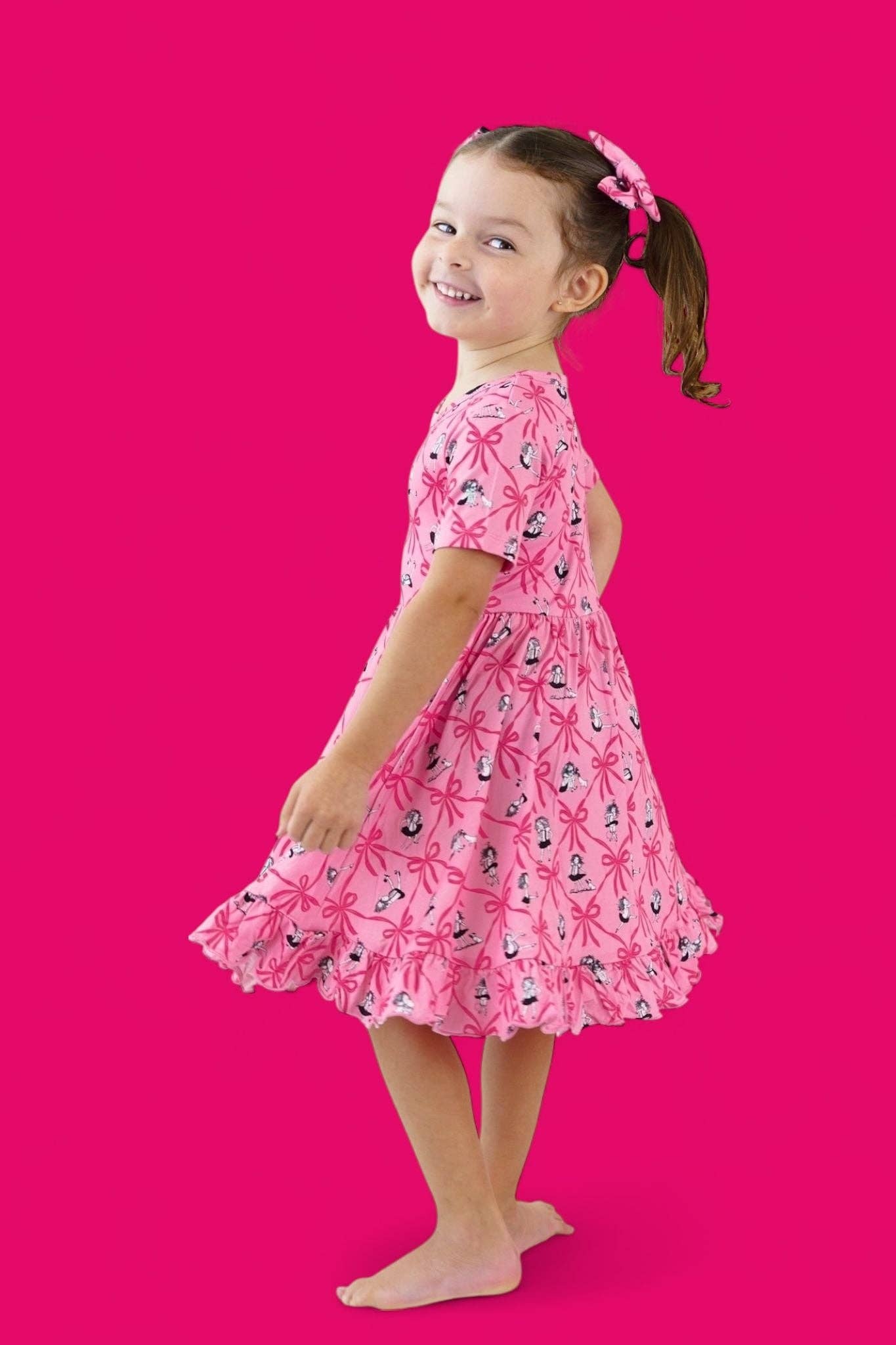 Eloise Royal Ribbons Dream Ruffle Night Dress - Image 11