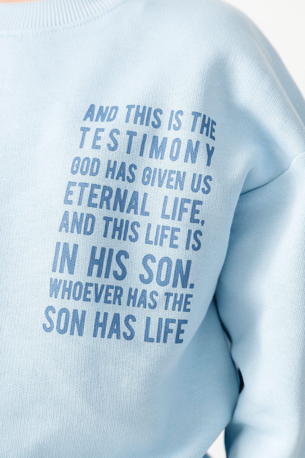 Eternal Life Skyway Fleece Crewneck Sweatshirt - Image 12