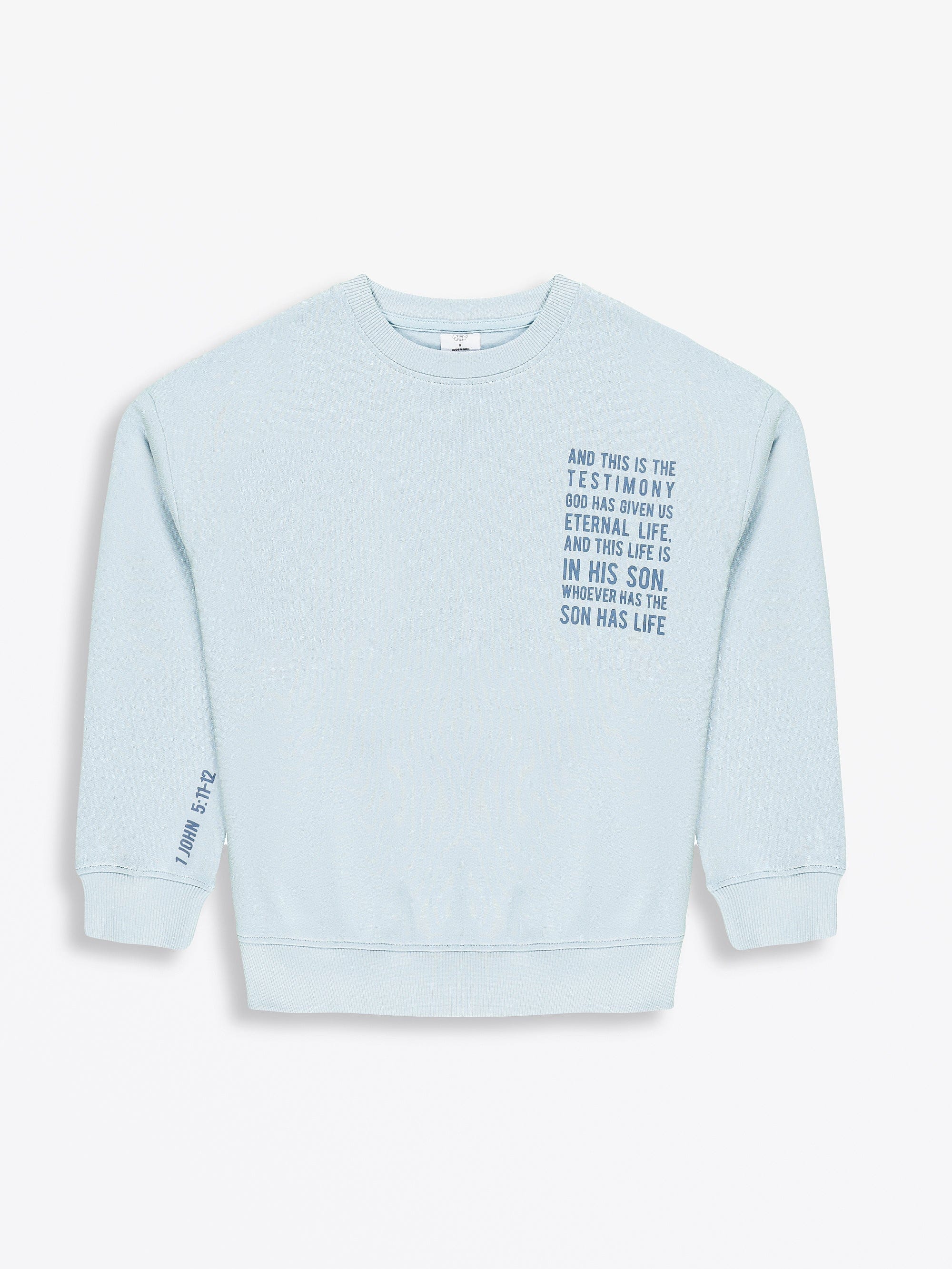 Eternal Life Skyway Fleece Crewneck Sweatshirt - Image 2