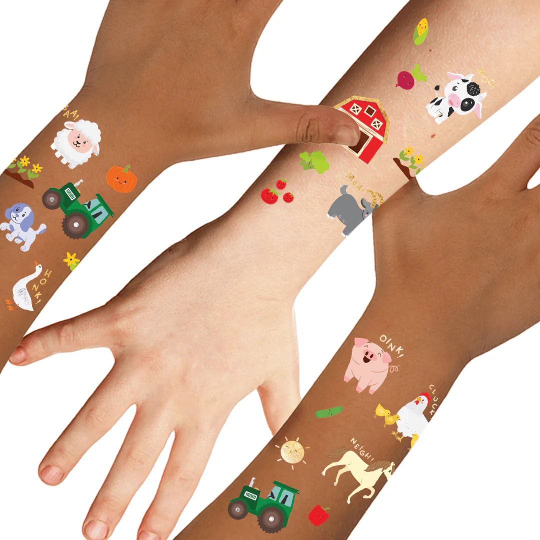 Farm Fun Temporary Tattoos - Image 2