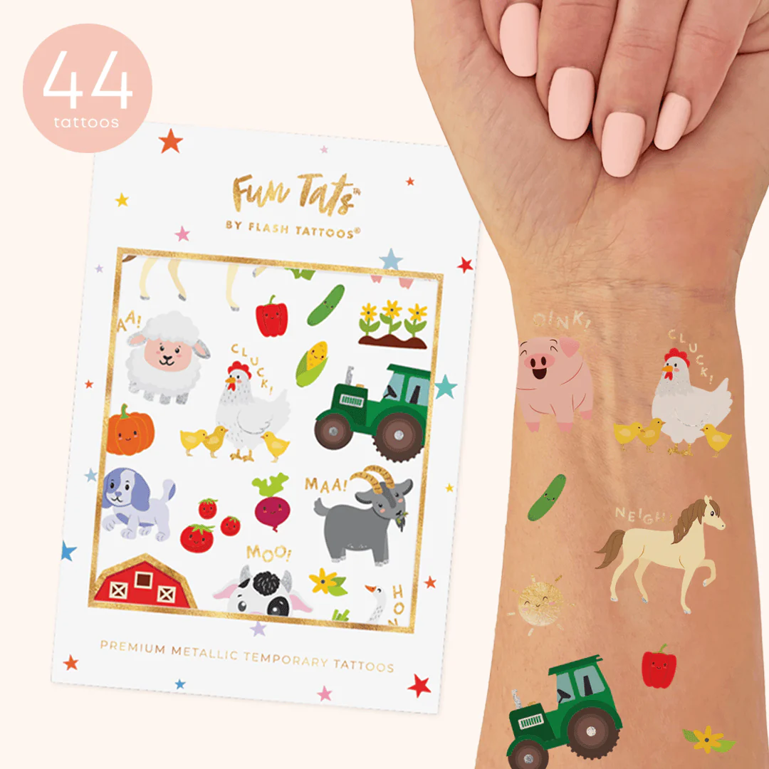Farm Fun Temporary Tattoos - Image 4