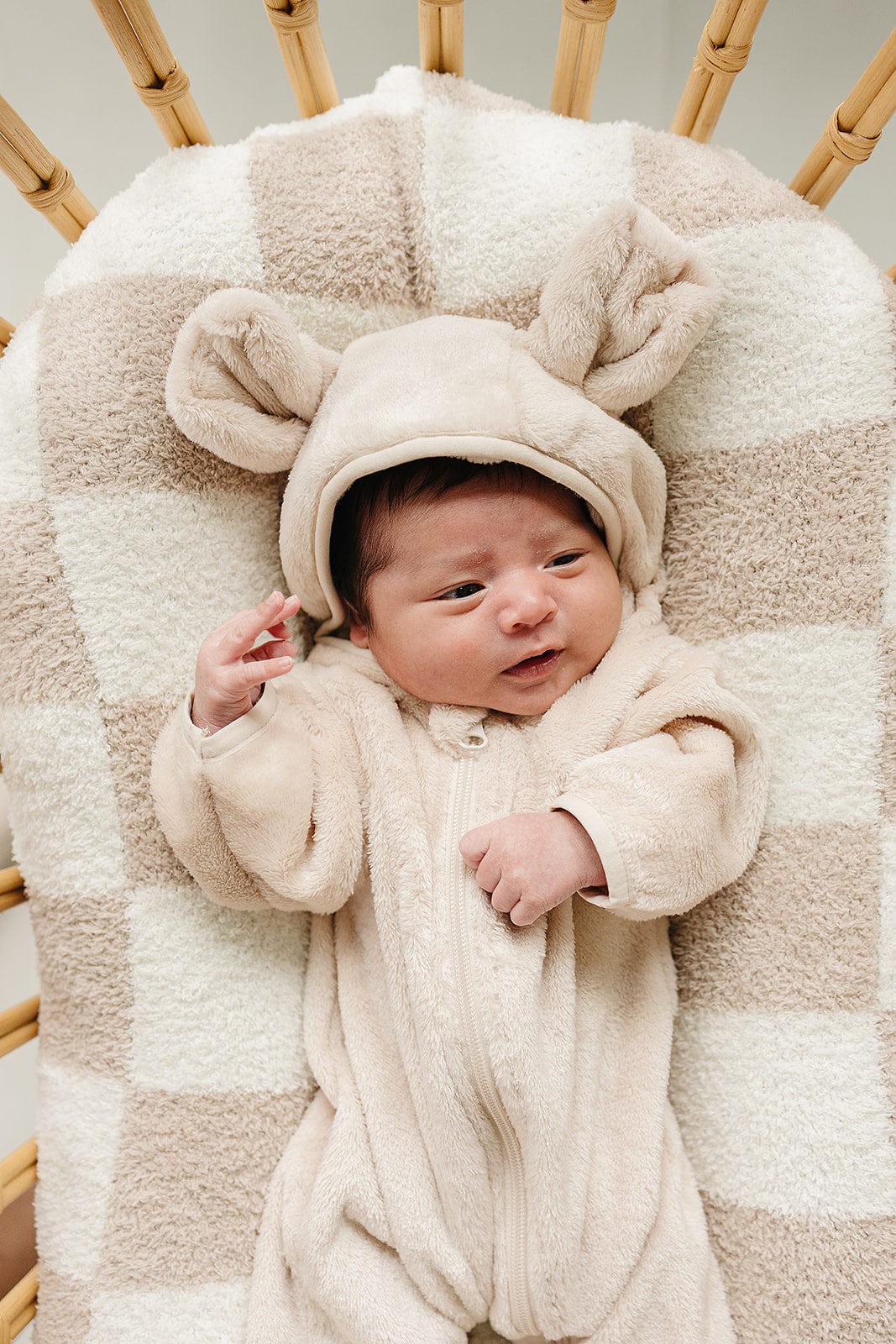 Fleece Bear Hooded Zipper - Image 4
