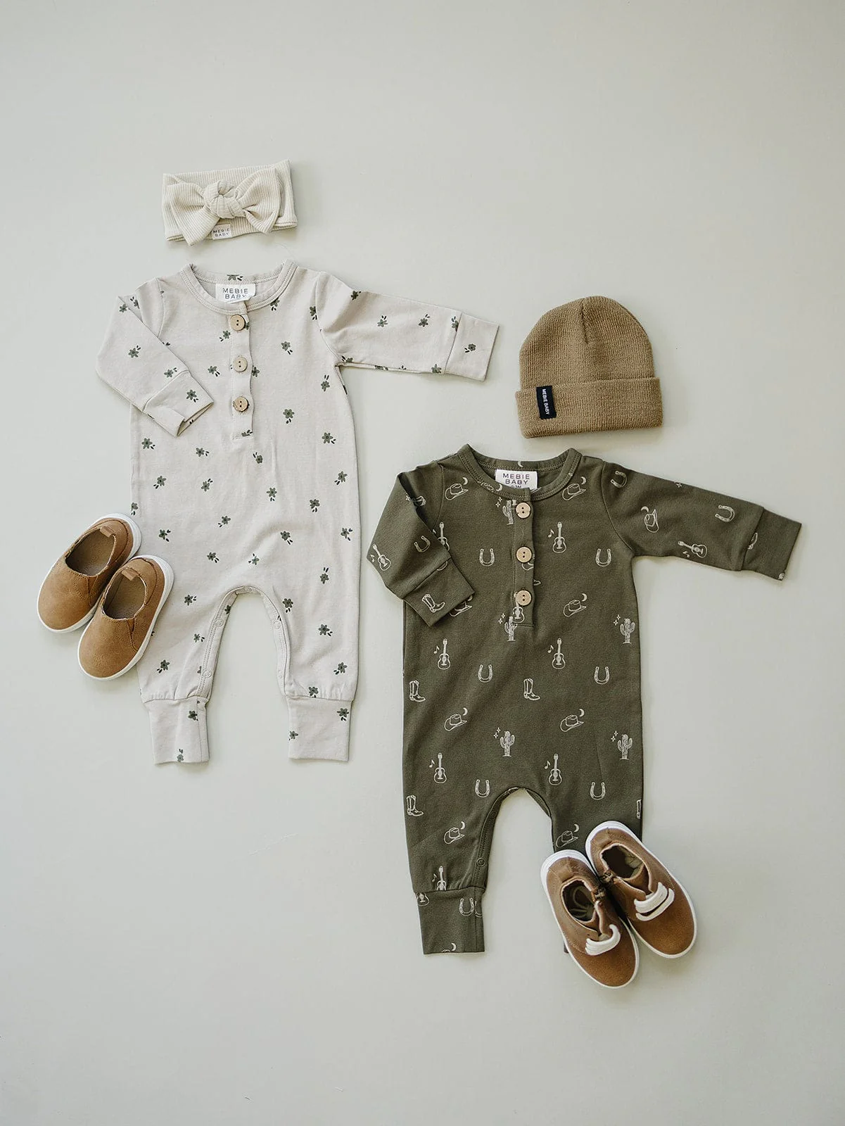 Floral Long Sleeve Button Romper - Image 6