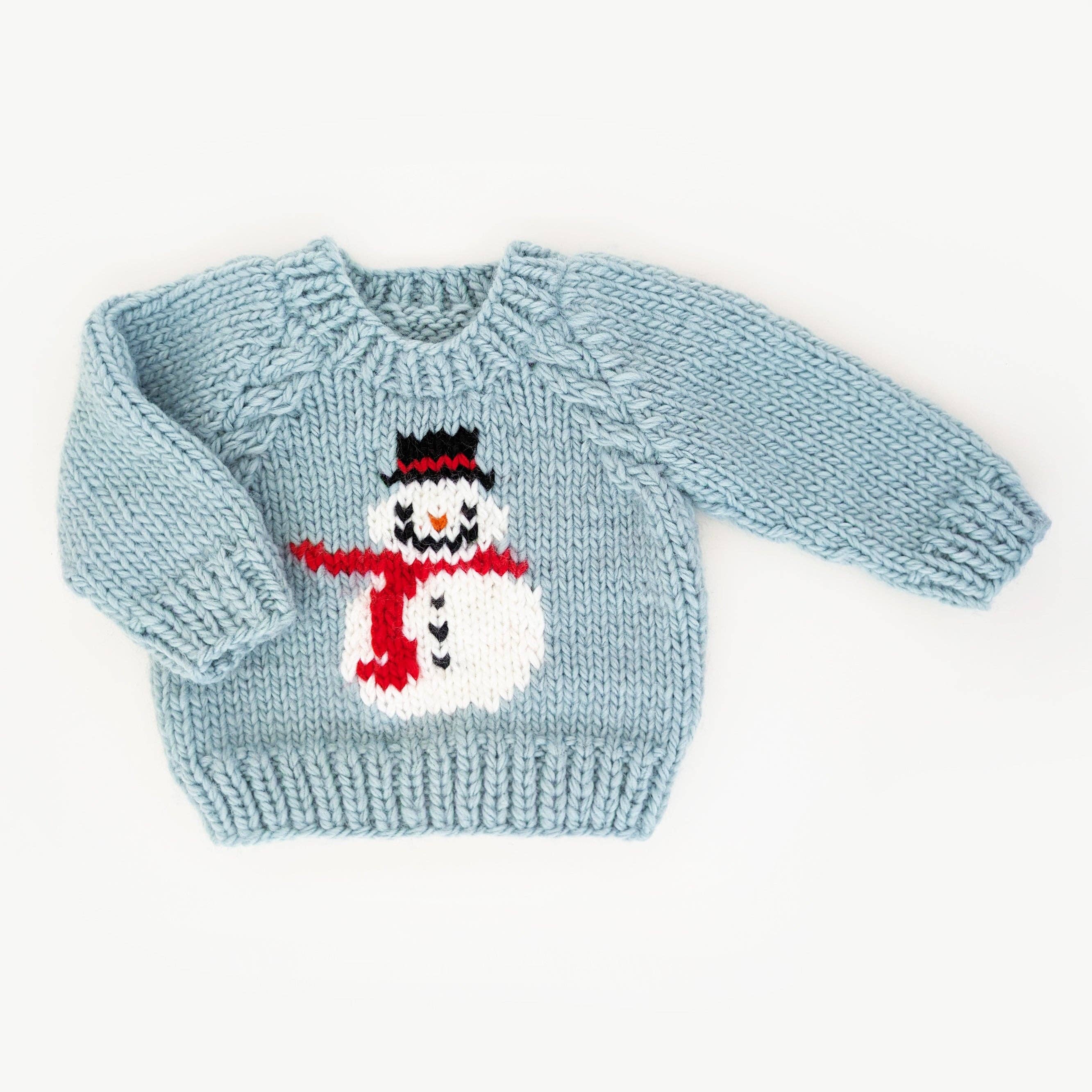 Frosty Snowman Surf Crew Neck Sweater - Image 4