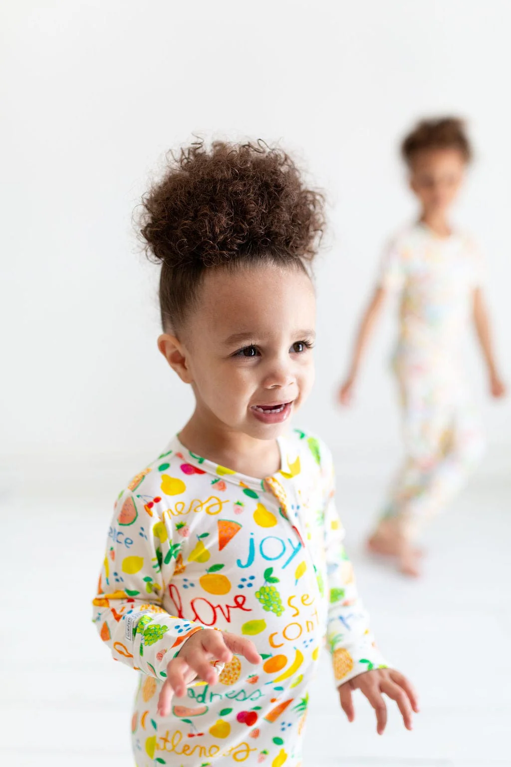 Fruit of the Spirit PJ Footless Onesie Bamboo - Image 2