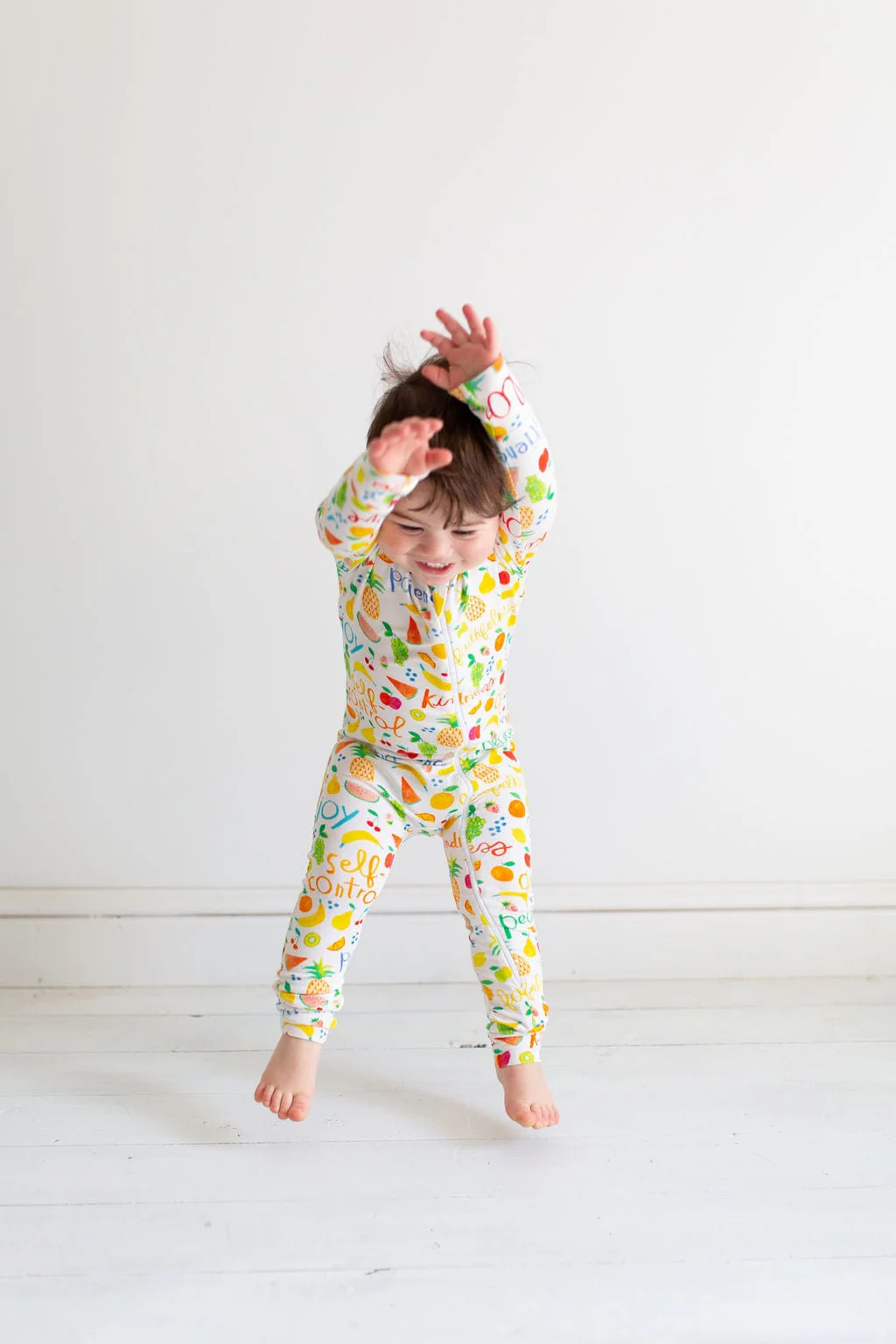 Fruit of the Spirit PJ Footless Onesie Bamboo - Image 3