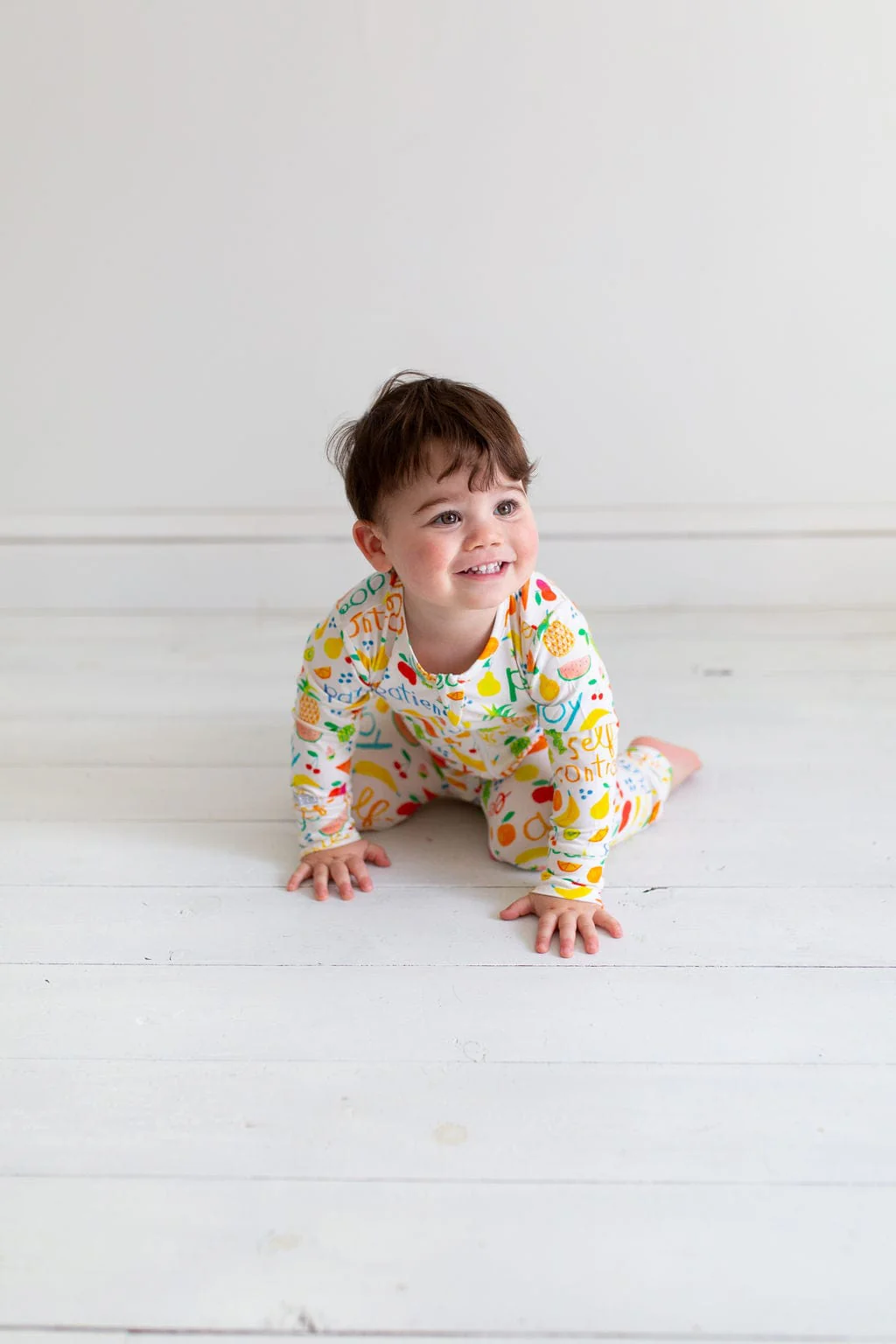 Fruit of the Spirit PJ Footless Onesie Bamboo - Image 4