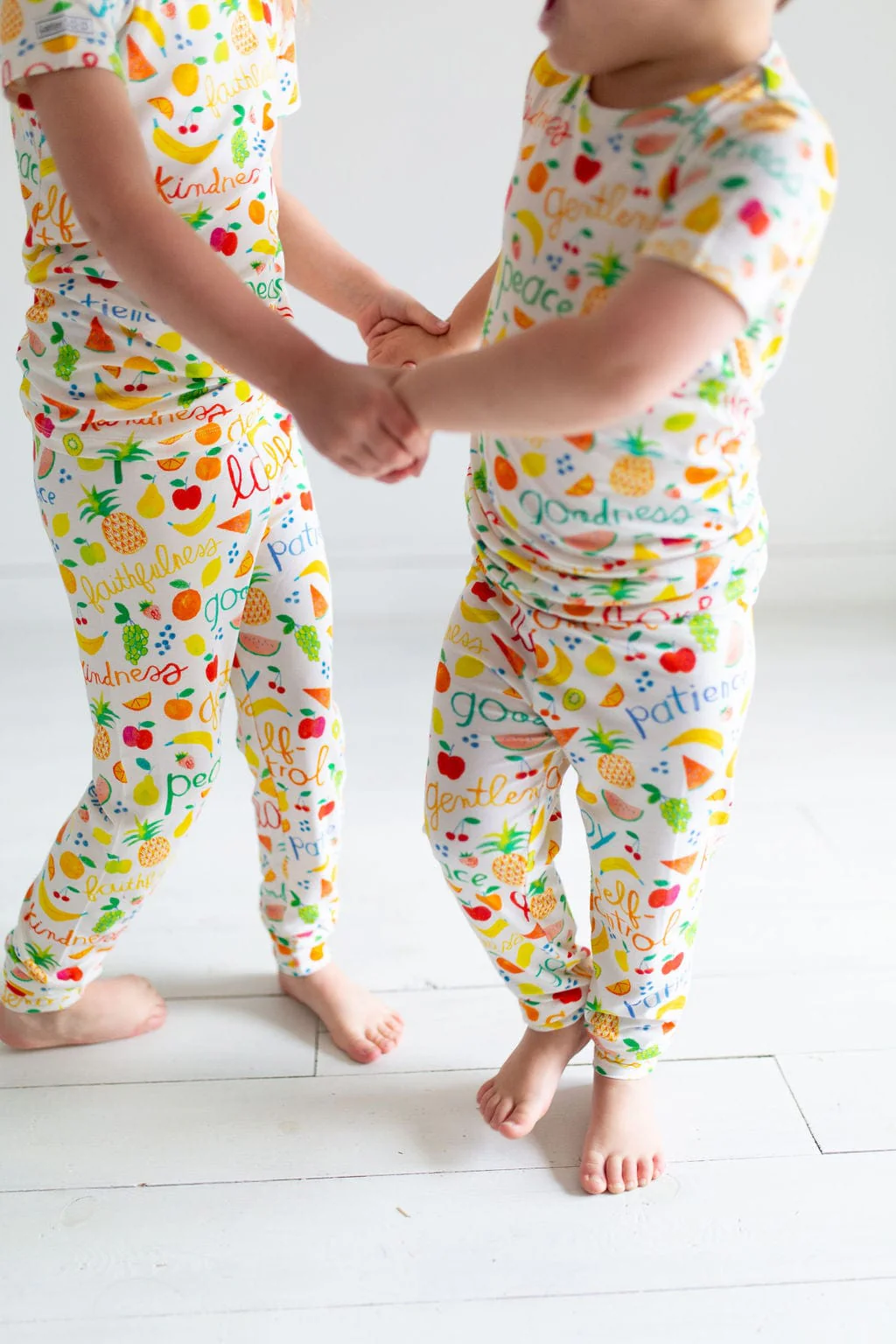 Fruit of the Spirit PJ Short Sleeve & Pants Set Bamboo - Image 3