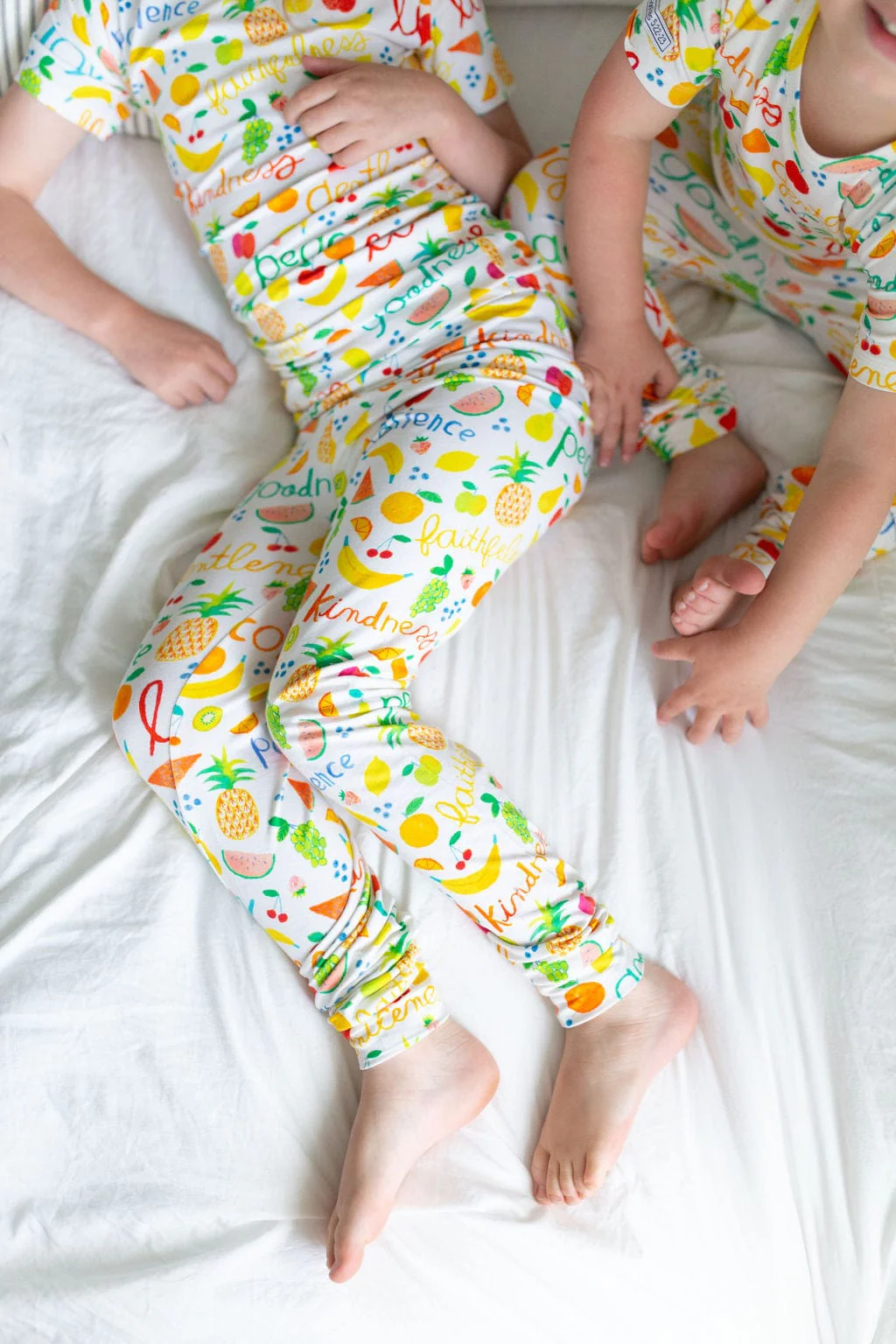 Fruit of the Spirit PJ Short Sleeve & Pants Set Bamboo - Image 4