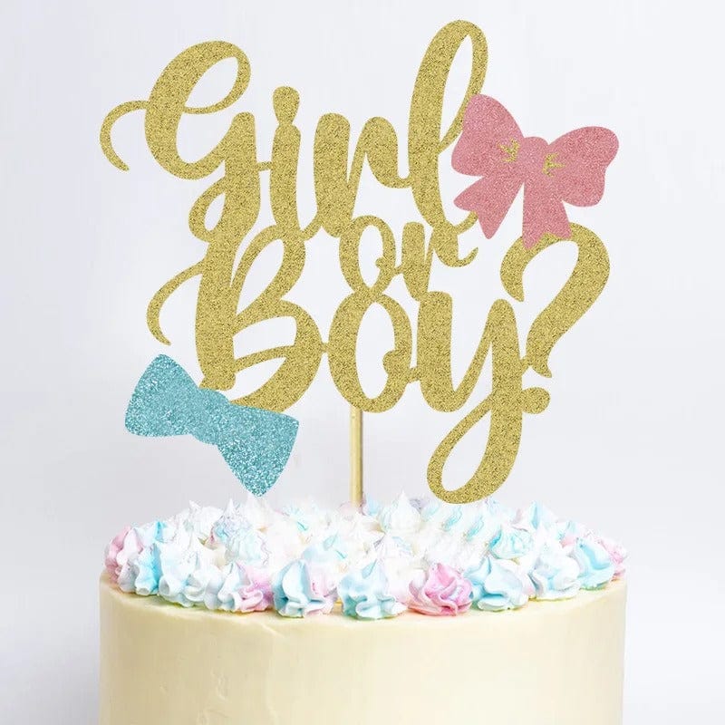Gender Reveal Cake Topper - Image 4