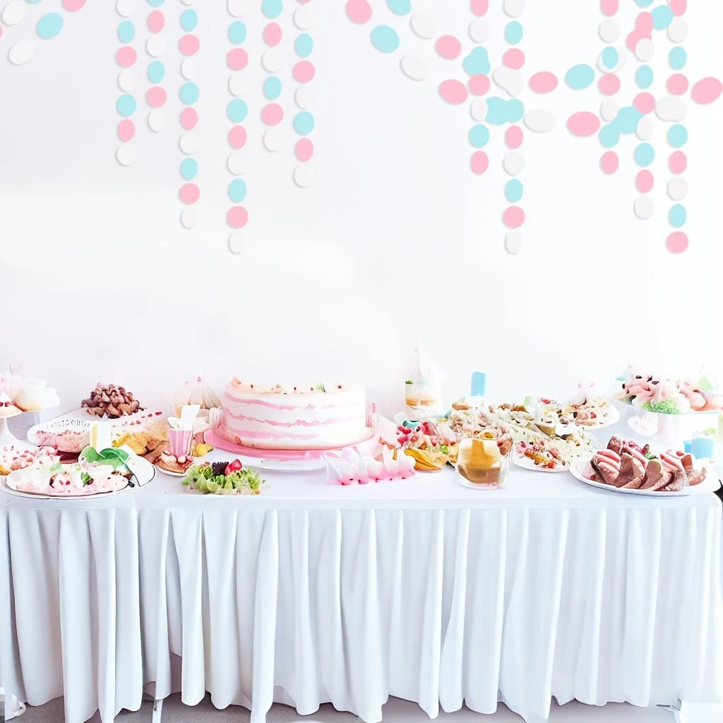 Gender Reveal Paper Garland - Image 5