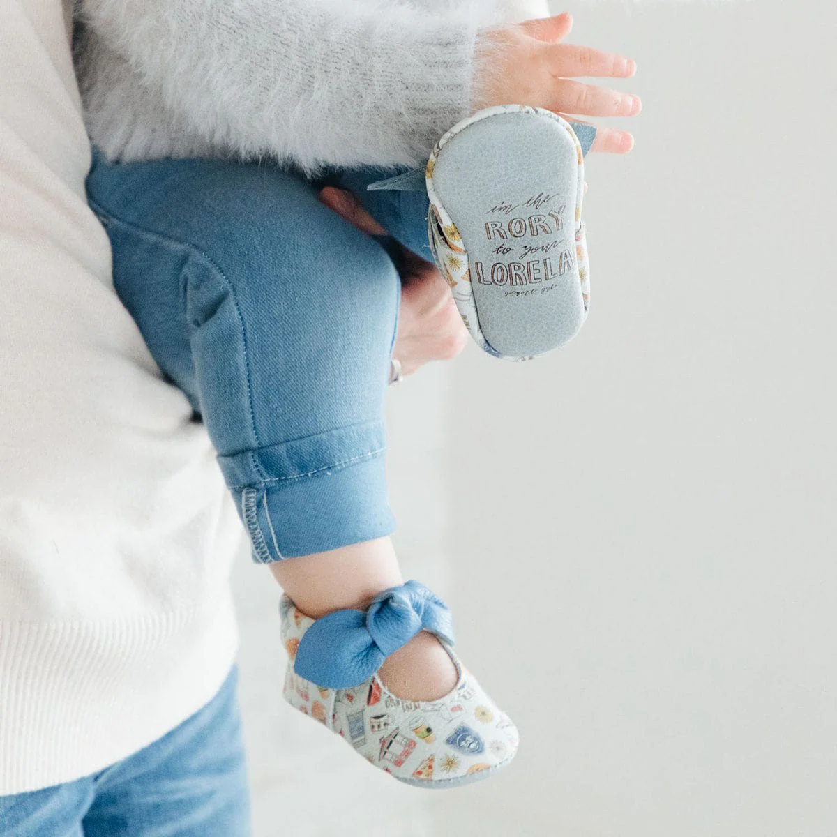 Gilmore Girls Knotted Bow Baby Shoe - Image 5