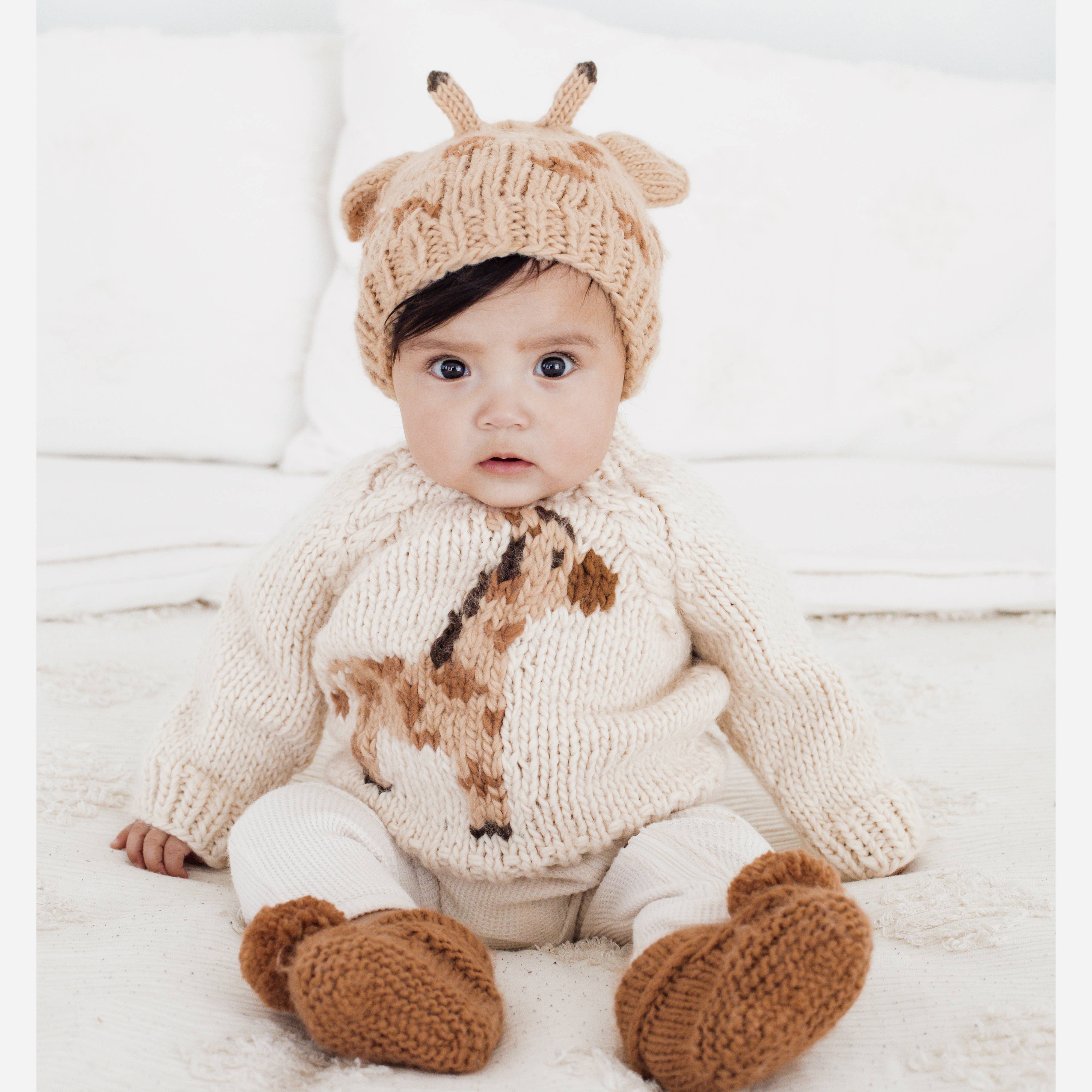 Long Sleeve Giraffe Sweater for Baby - Image 2