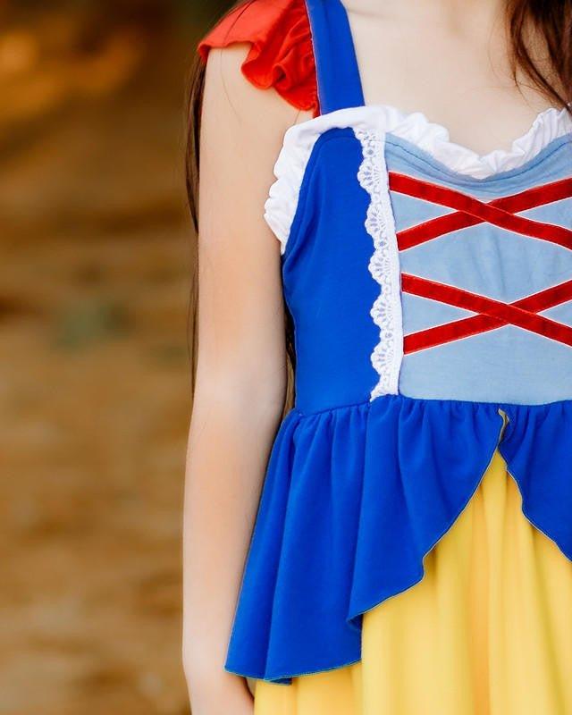 Bamboo Girl's Fairest Princess Twirl Dress - Fairytale - Image 2