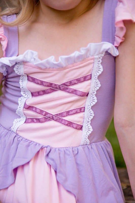 Bamboo Girl's Lost Princess Twirl Dress - Fairytale - Image 2