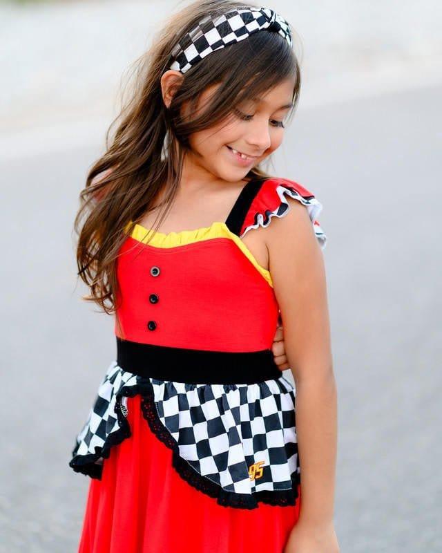 Bamboo Girl's Speedy Twirl Dress - Fairytale - Image 2