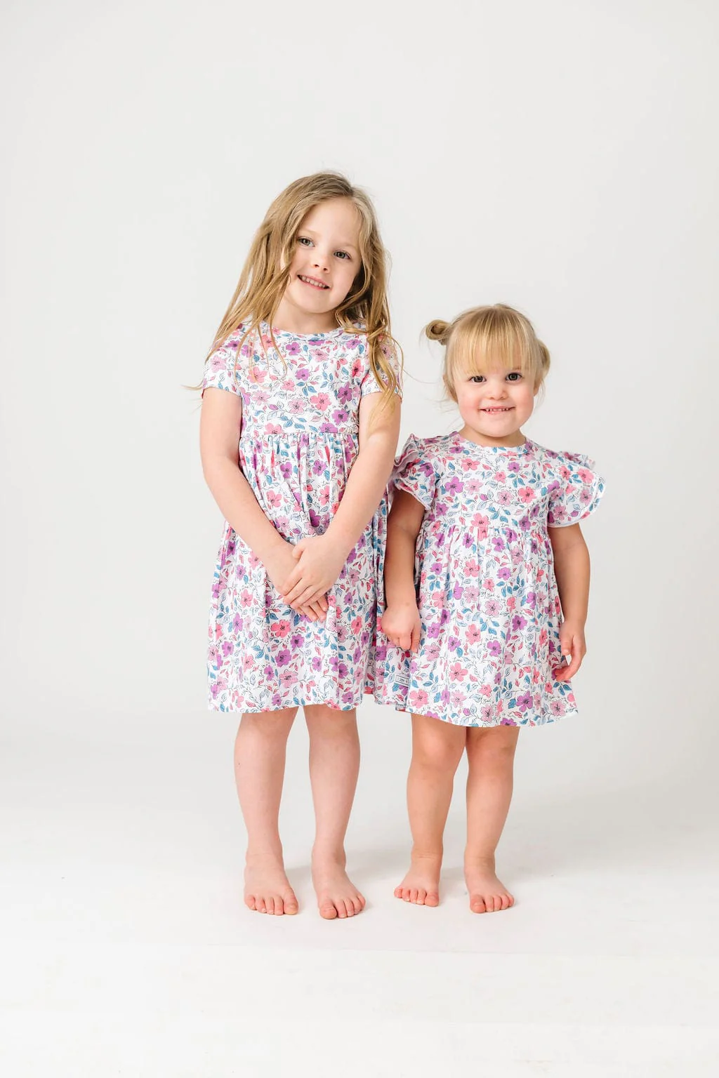 God is Love Cotton Short Sleeve Twirl Bodysuit Dress - Image 5