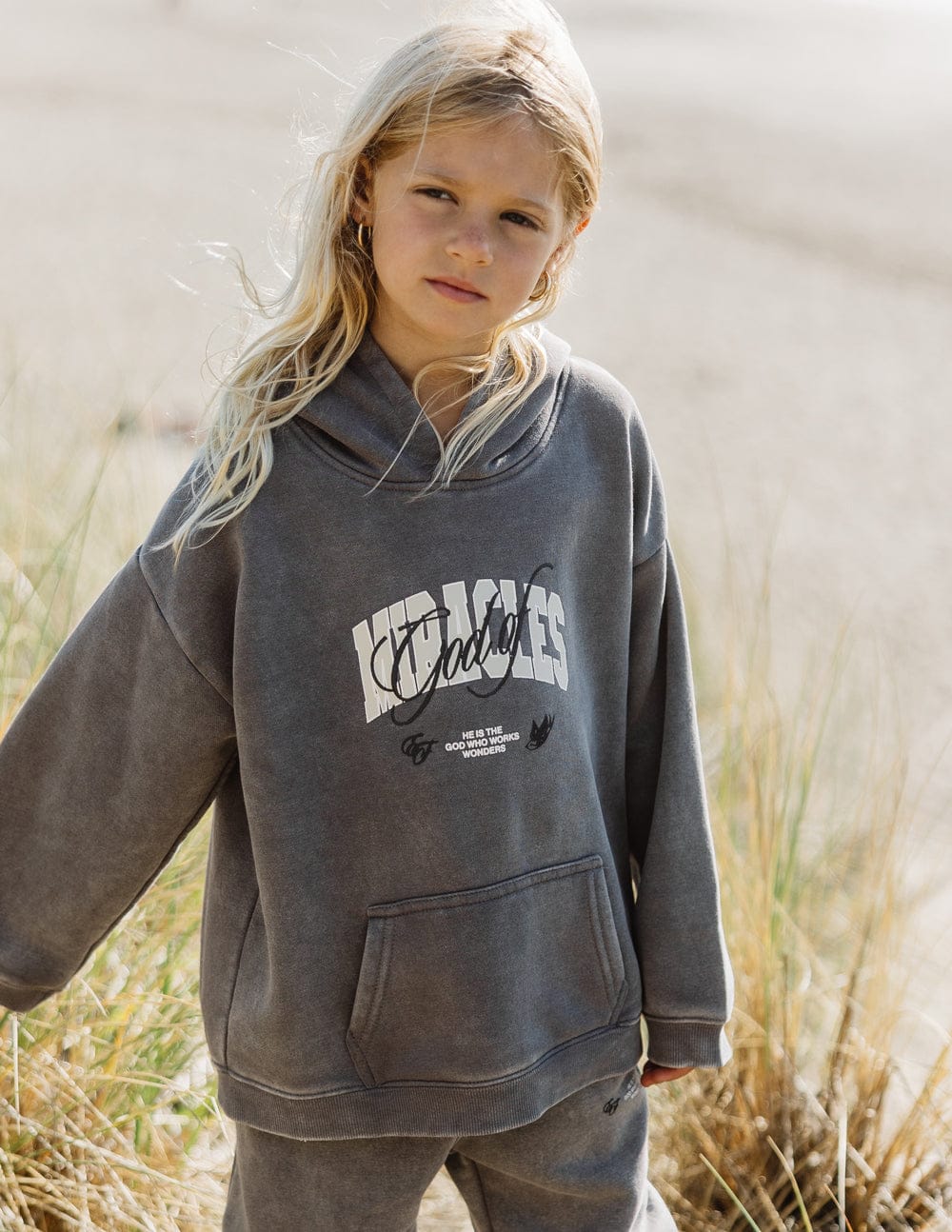 God of Miracles Kids Hoodie - Image 2