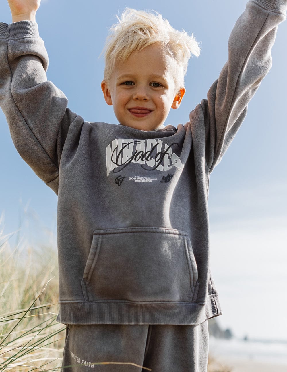 God of Miracles Kids Hoodie - Image 4