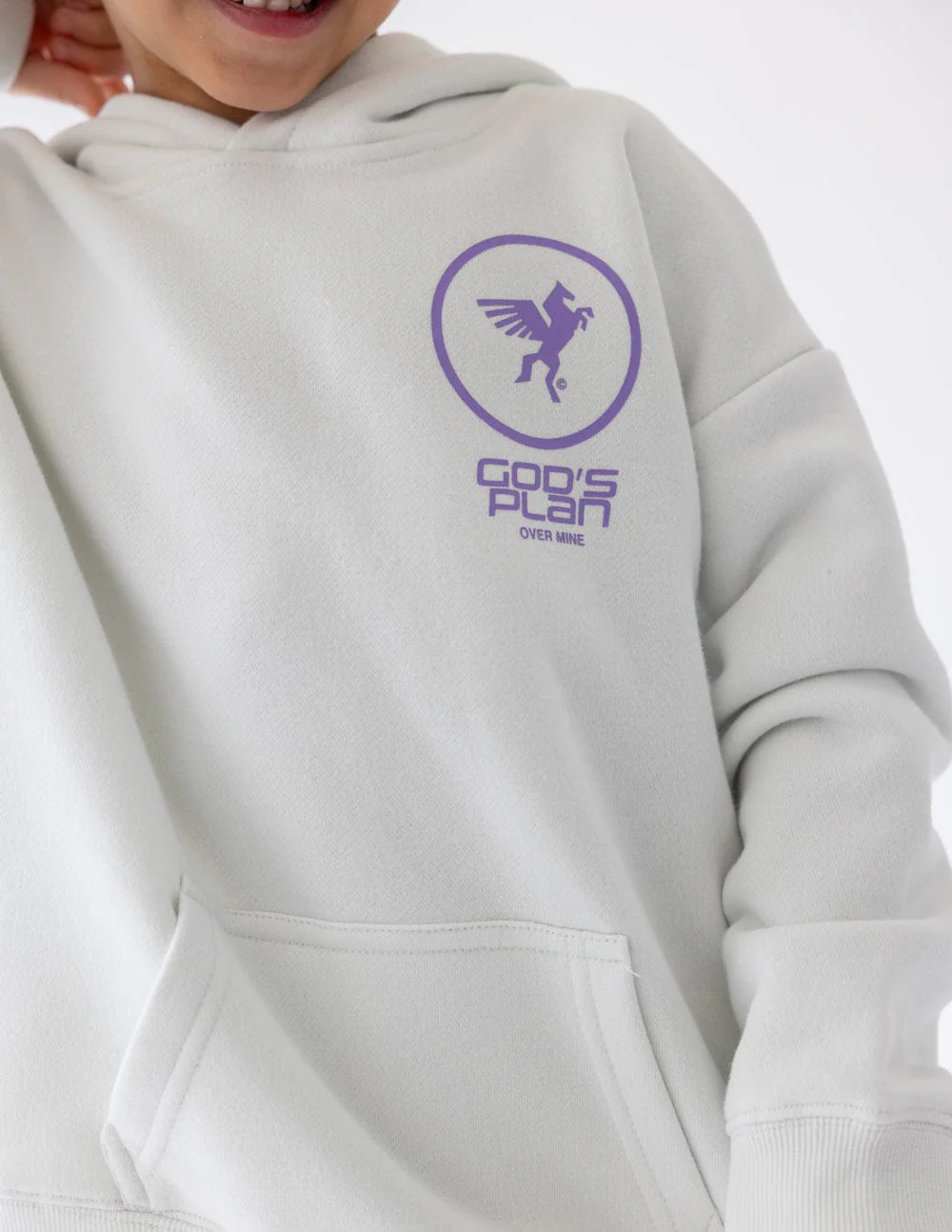 God's Plan Racing Kids Hoodie - Image 3