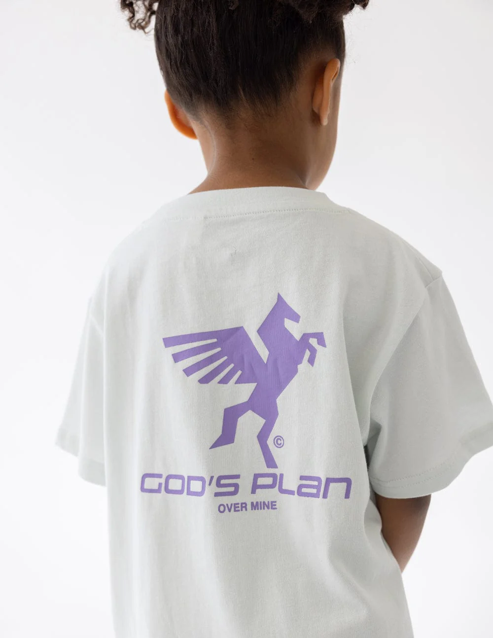 God's Plan Racing Kids Tee - Image 2