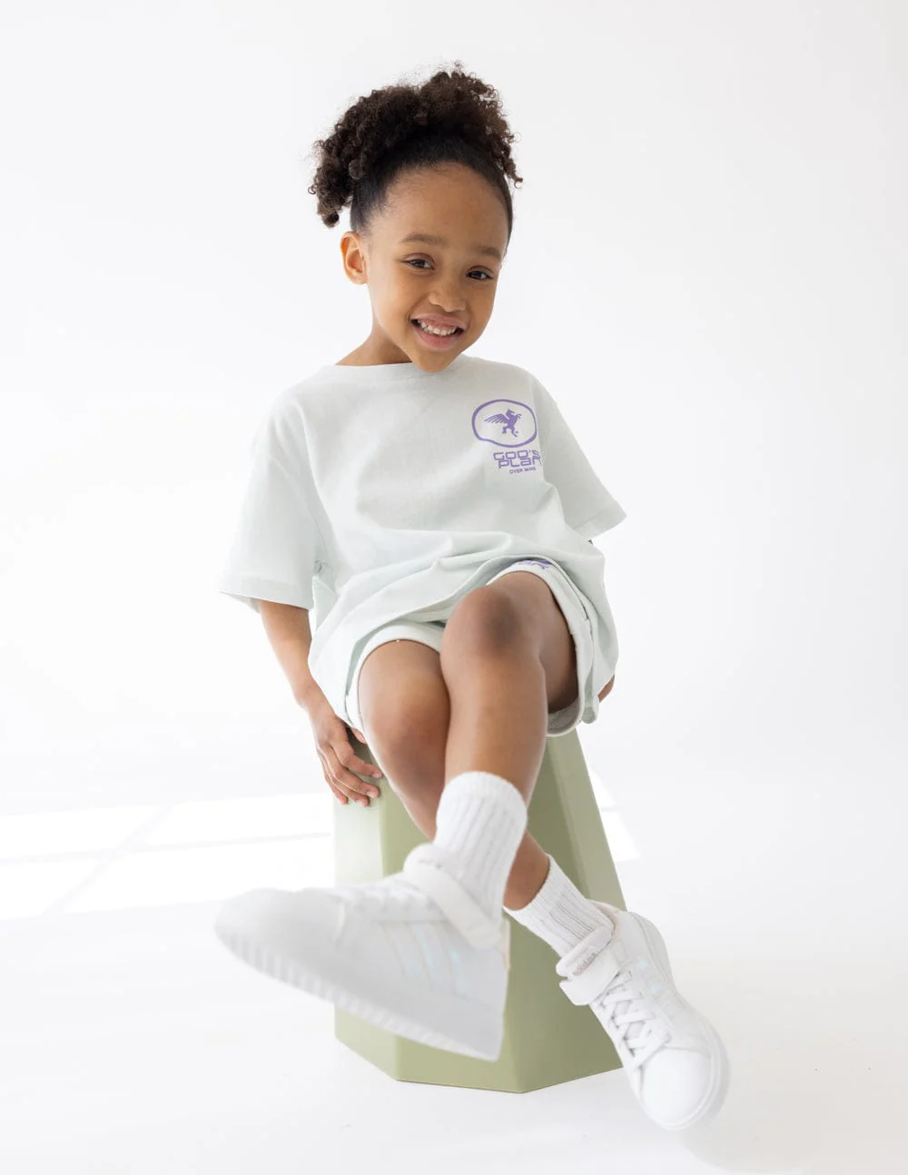 God's Plan Racing Kids Tee - Image 4