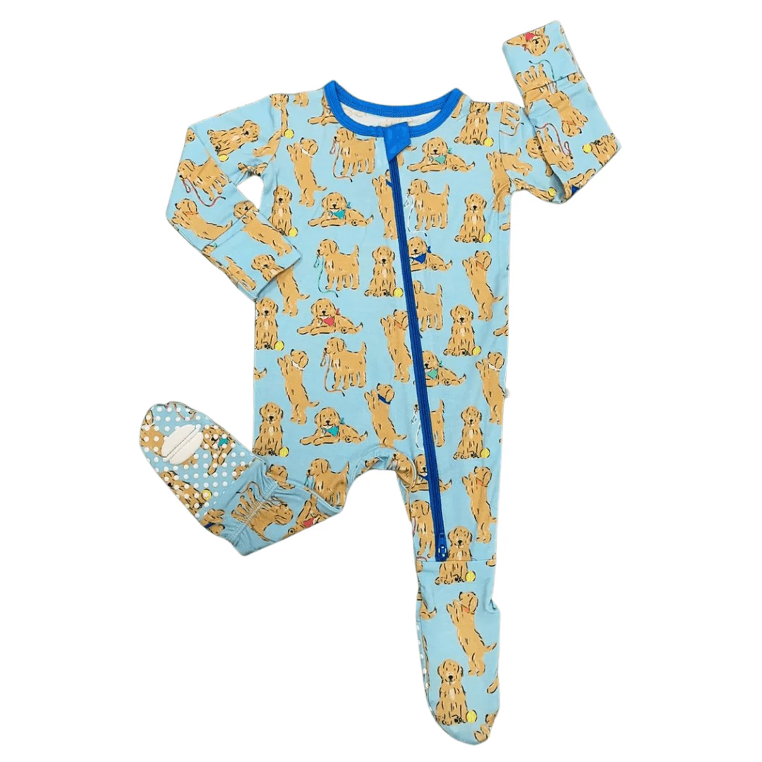 Bamboo Foote with 2-Way Zipper - Golden Retriever (Dogs) - Image 4