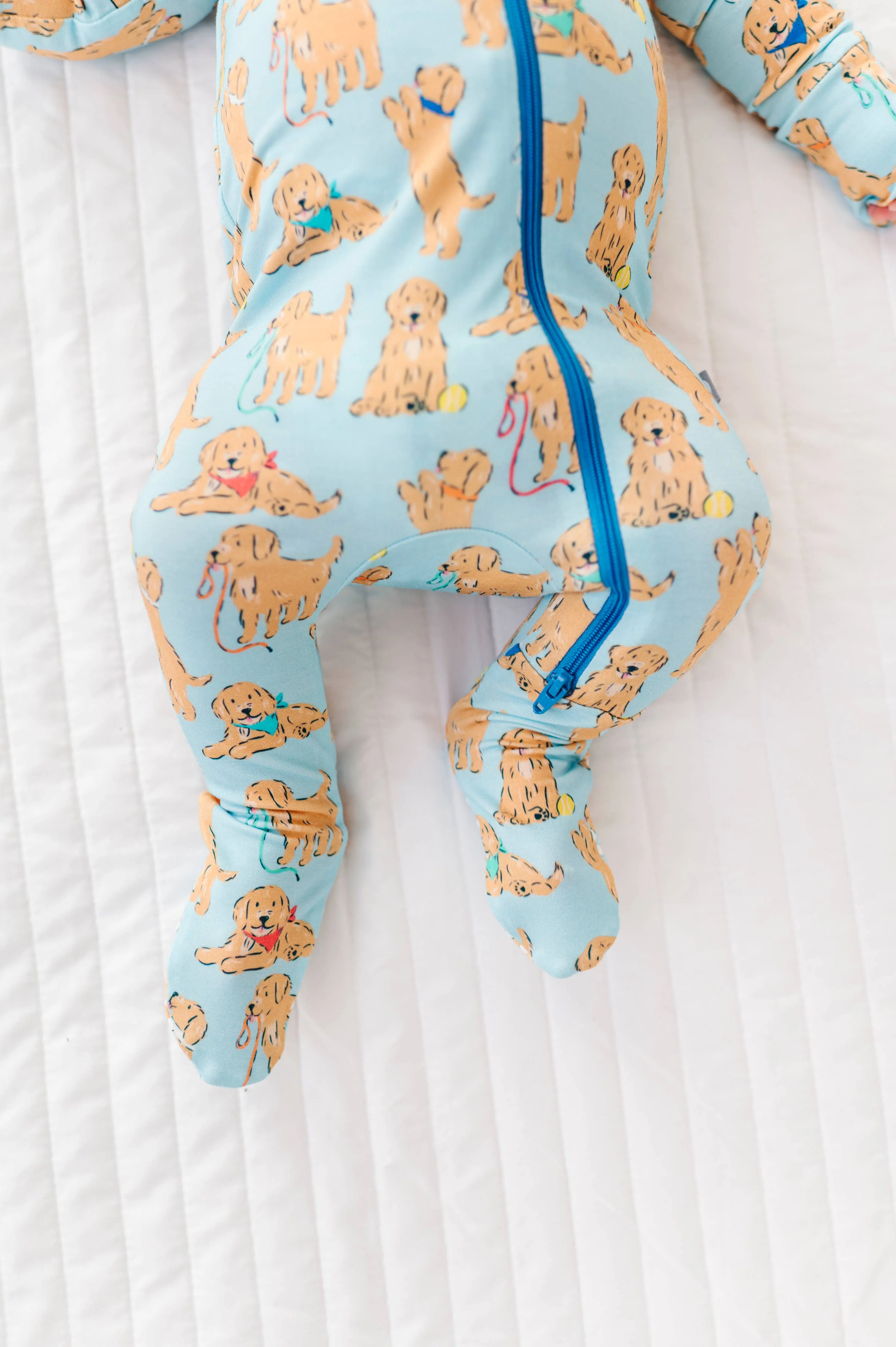 Bamboo Foote with 2-Way Zipper - Golden Retriever (Dogs) - Image 6
