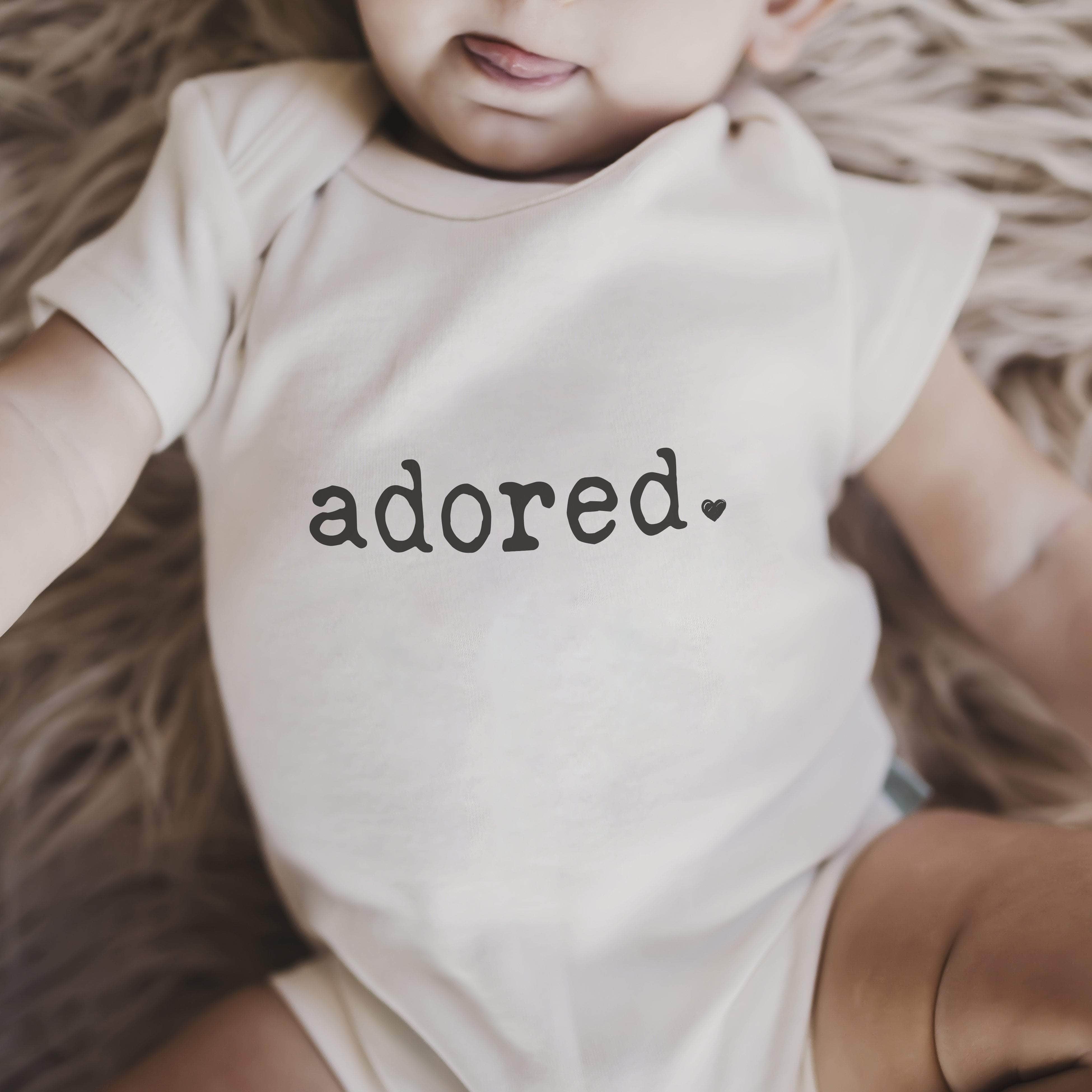 Graphic Bodysuit - Adored - Image 2