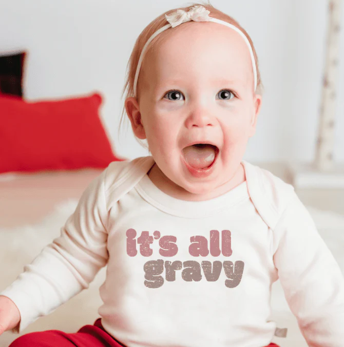 Long Sleeve Graphic Bodysuit - All Gravy - Image 2