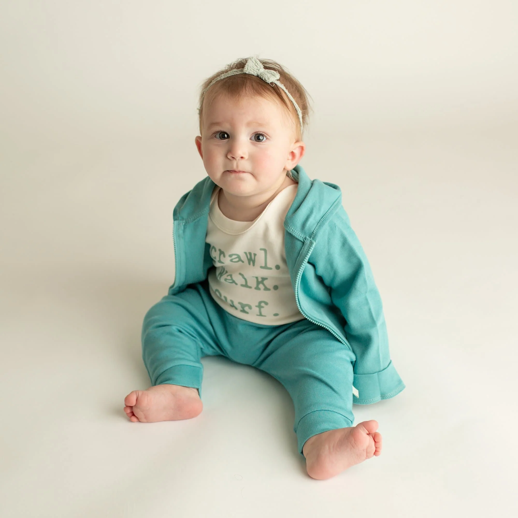 Graphic Bodysuit - Crawl Walk Surf - Image 3