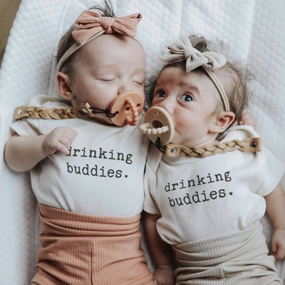 Graphic Bodysuit - Drinking Buddies - Image 2