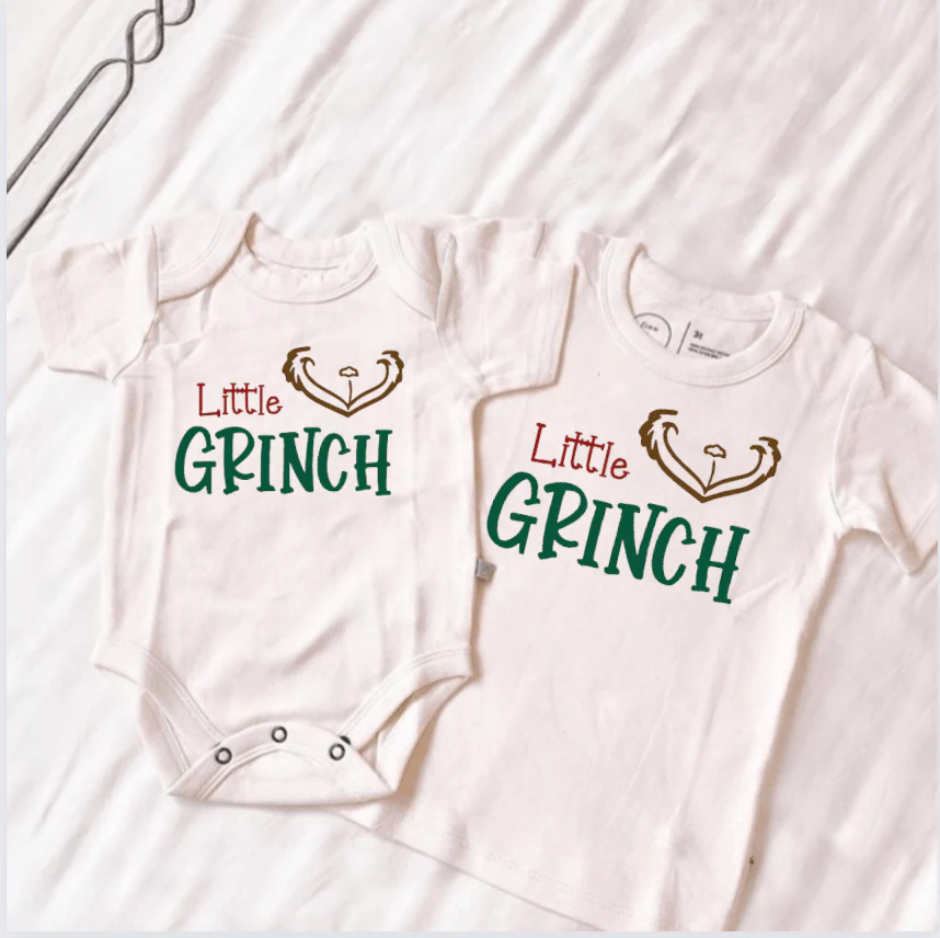 Graphic Bodysuit - Little Grinch - Image 2