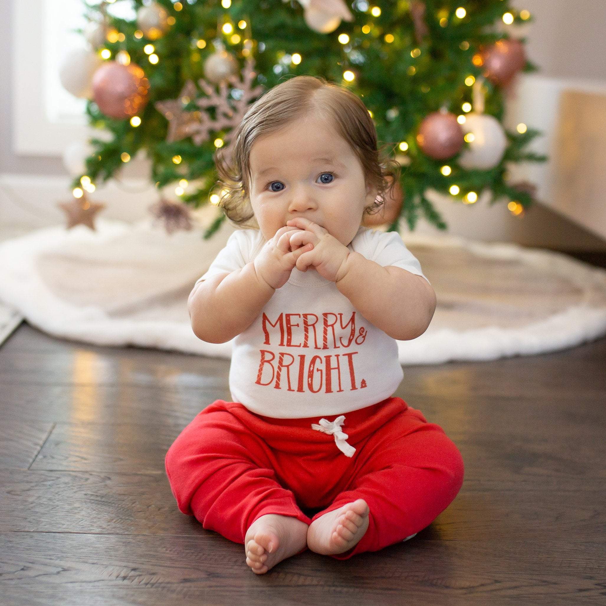 Graphic Bodysuit - Merry & Bright - Image 2