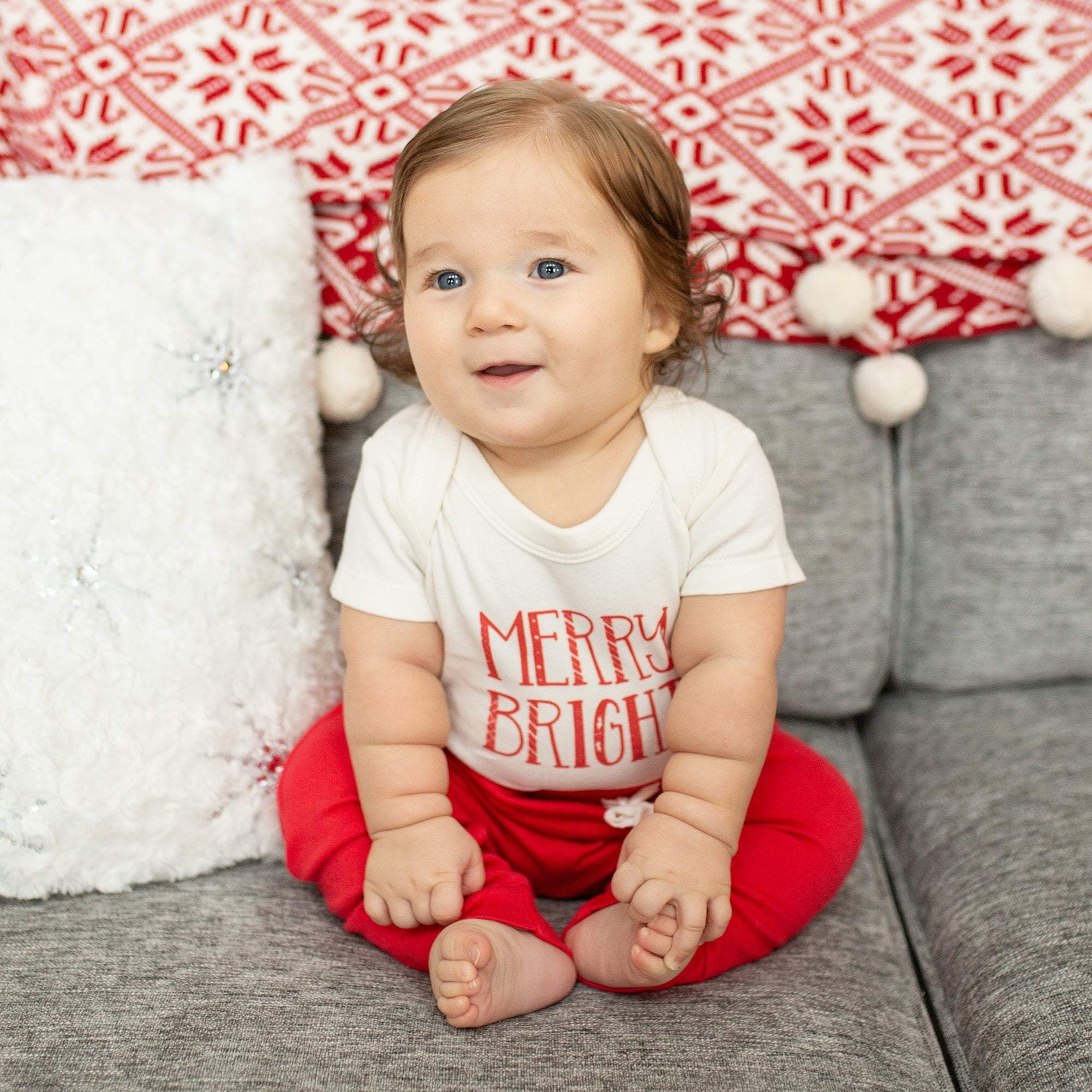 Graphic Bodysuit - Merry & Bright - Image 6
