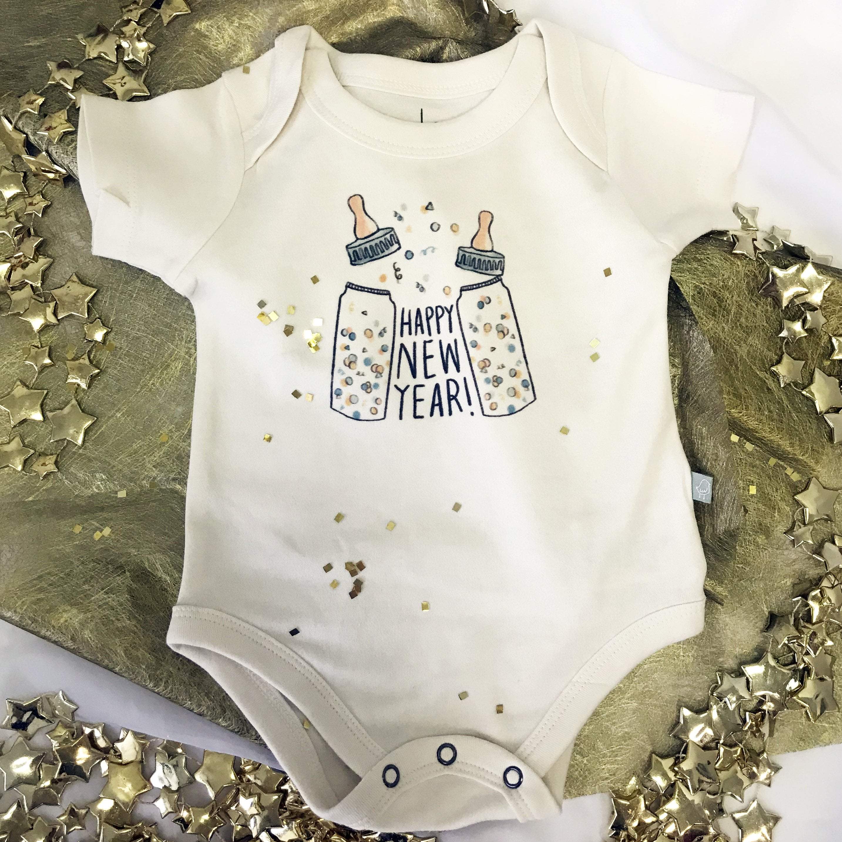 Graphic Bodysuit - Poppin Bottles - Image 3