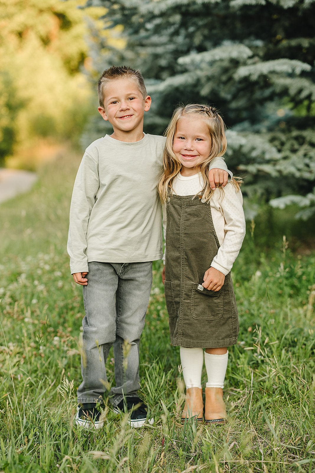 Green Corduroy Dress - Image 3