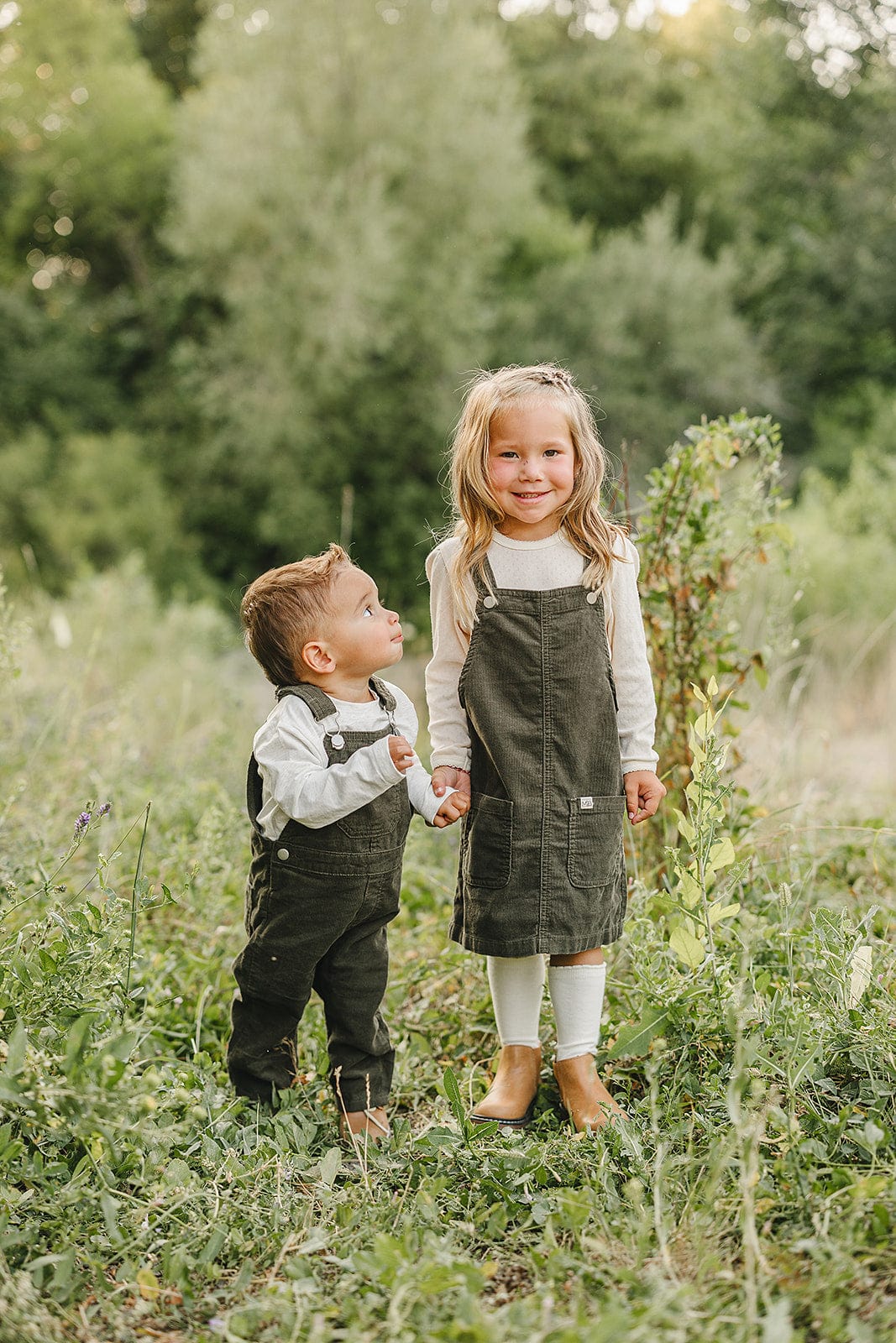 Green Corduroy Dress - Image 5